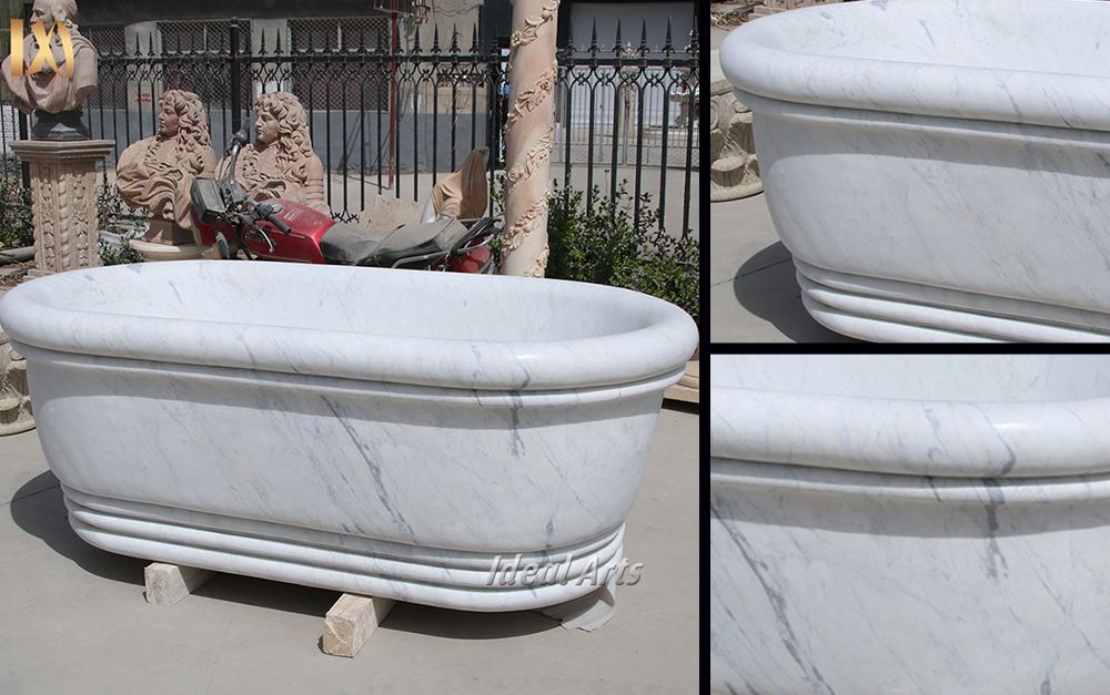 Experience Luxury With Our Natural Stone Bathtubs Ideal Arts Factory
