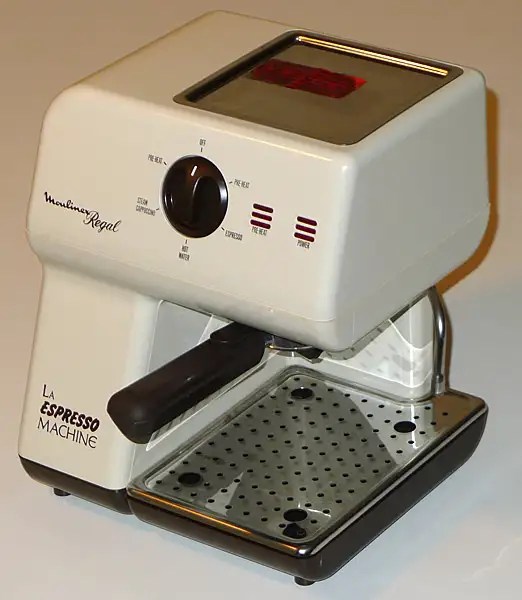 MOULINEX LA ESPRESSO MACHINE 1970s VINTAGE MOD CONTEMPO COFFEE