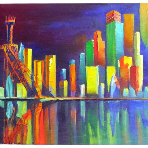 Reimagining Our Economy, Oil Painting, Oil Painting Arthub.ai