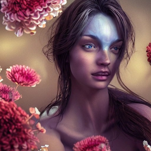 1beautiful woman with pretty face, perfect naked breast, that is facing 1beautiful man, perfect