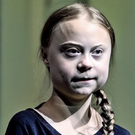 Greta Thunberg naked - Arthub.ai