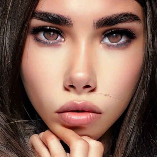 Sexy girl, madison beer, slender and slim, perfect naked breast