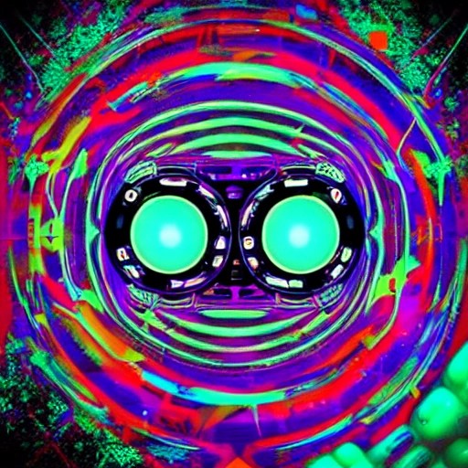 electronic music, phunk , Trippy Arthub.ai