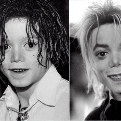 Macaulay Culkin y michael jackson comiendo panchos Arthub.ai