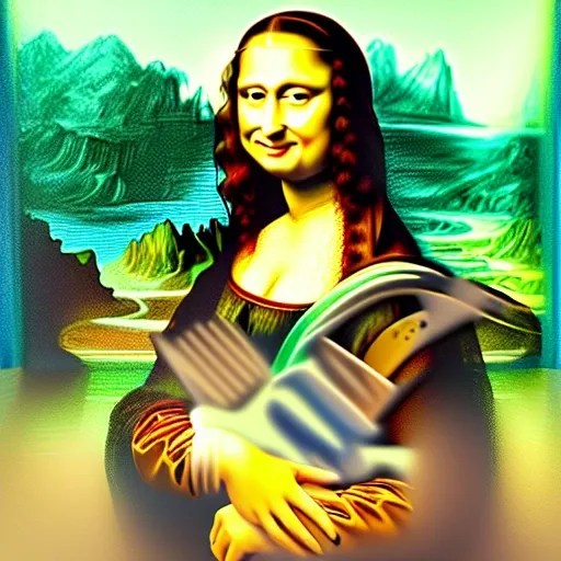 paint me mona lisa Arthub.ai