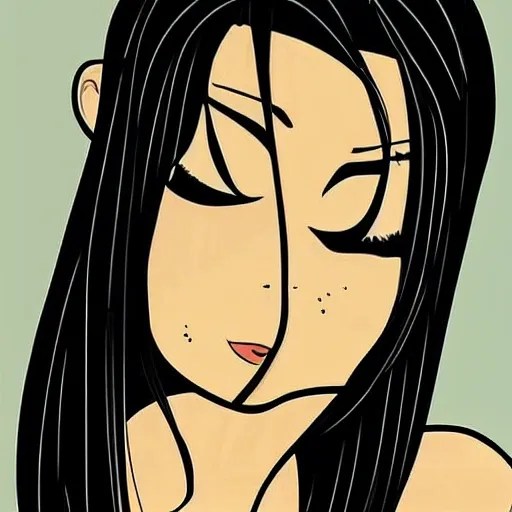 sexy,woman, ,, Cartoon - Arthub.ai