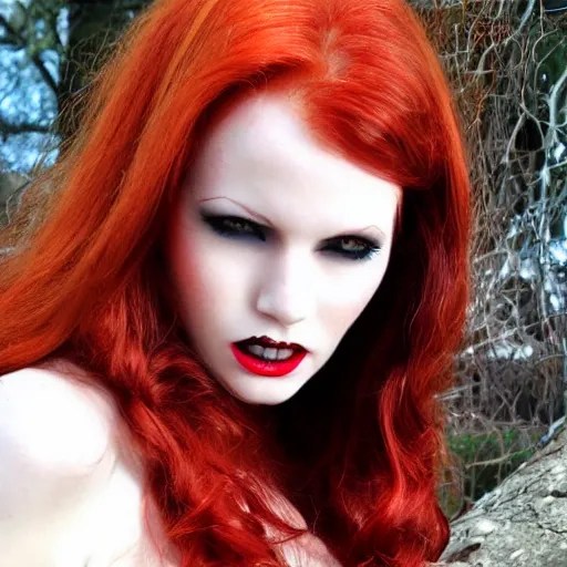 Redhead female vampire - Arthub.ai