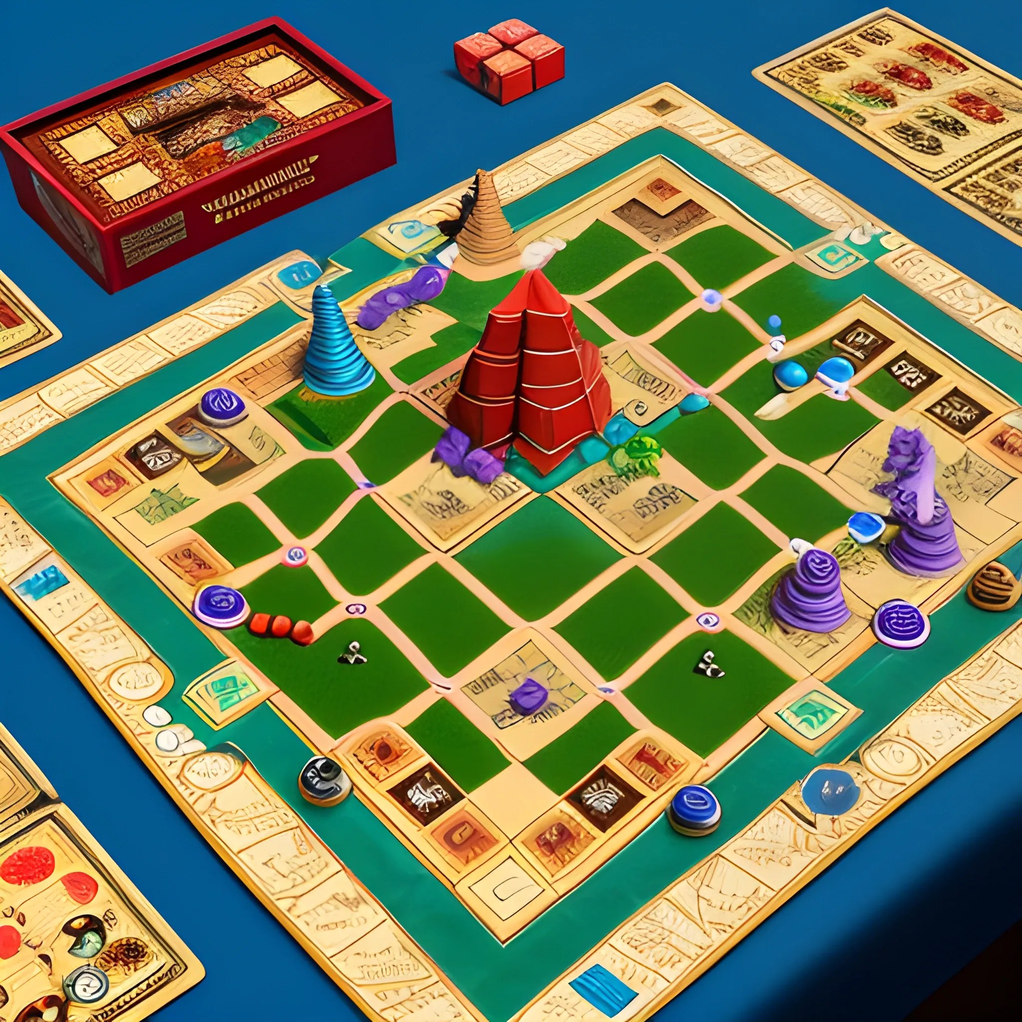 High definition illustration for games magazine cover, print and