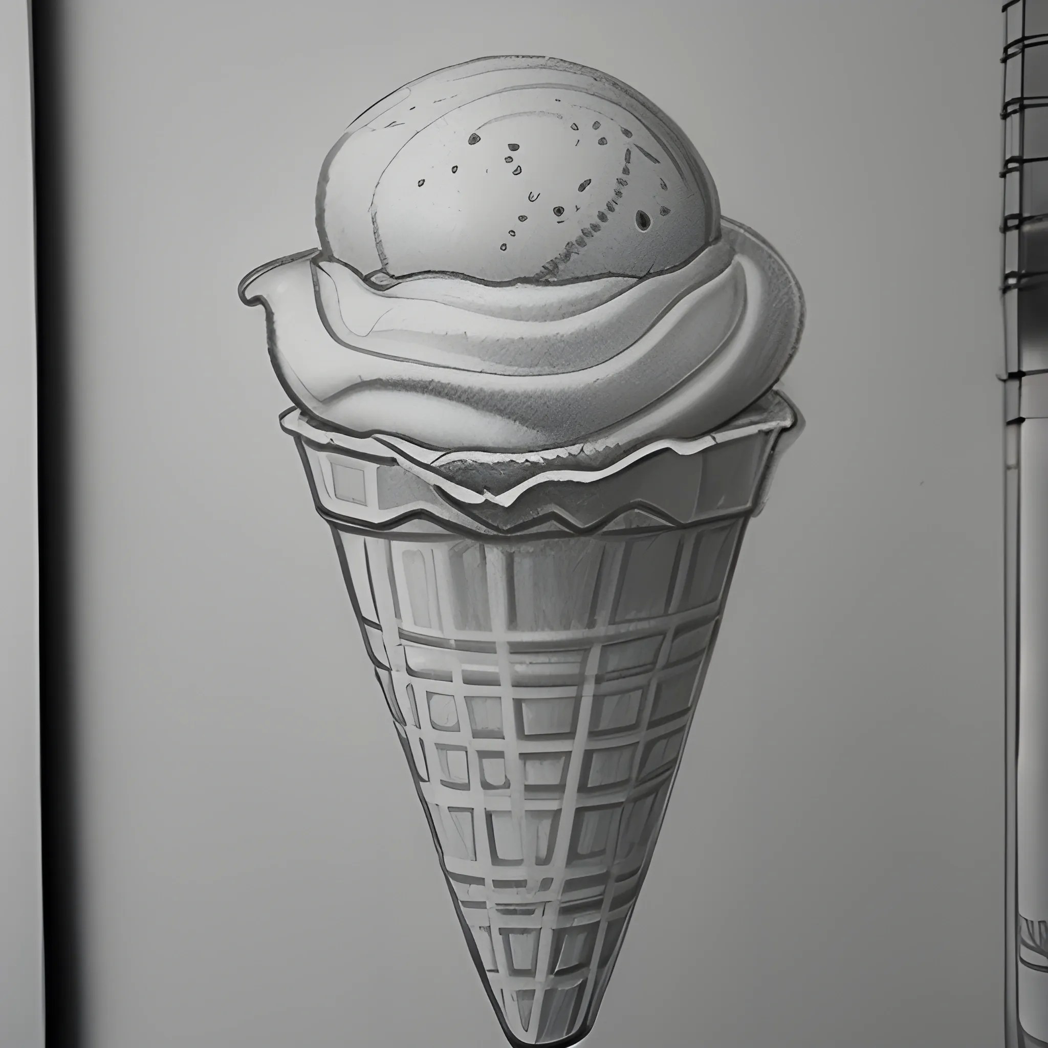 Pencil Drawings Of Ice Cream