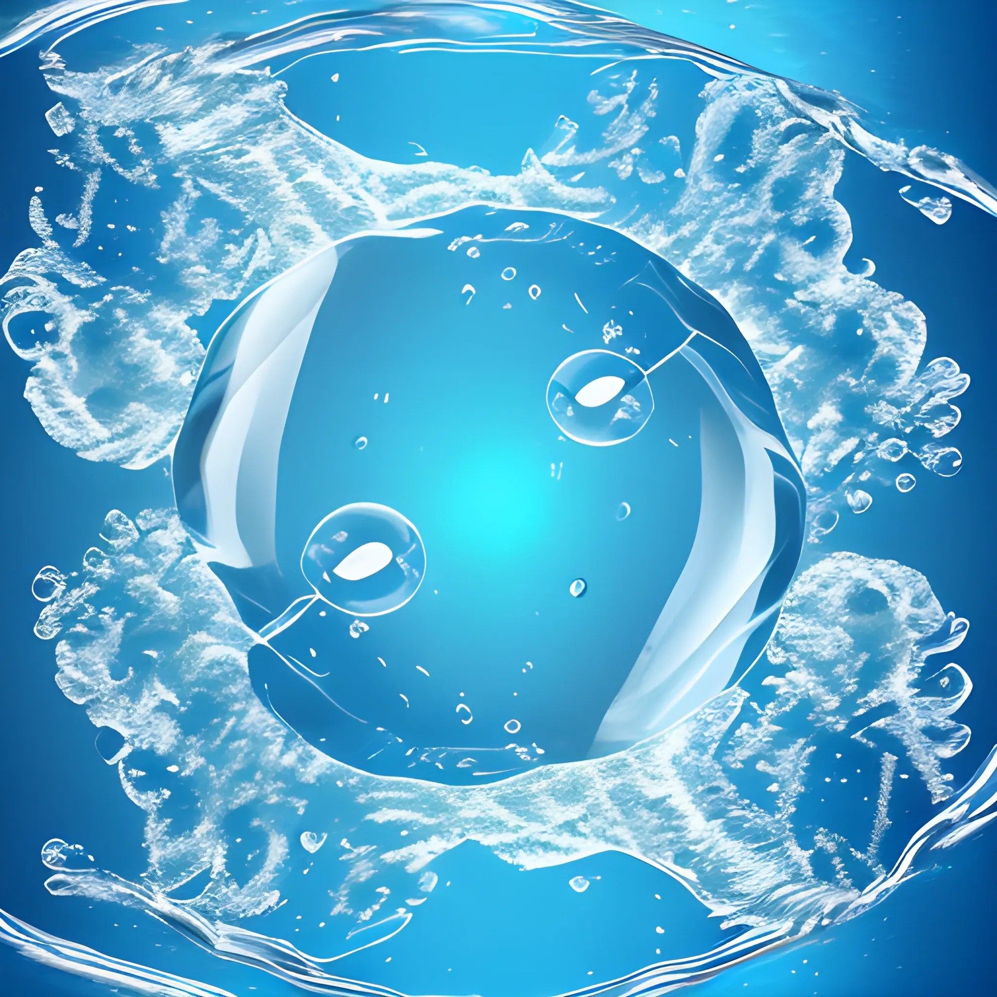 In seawater, bubbles are coming out Arthub.ai