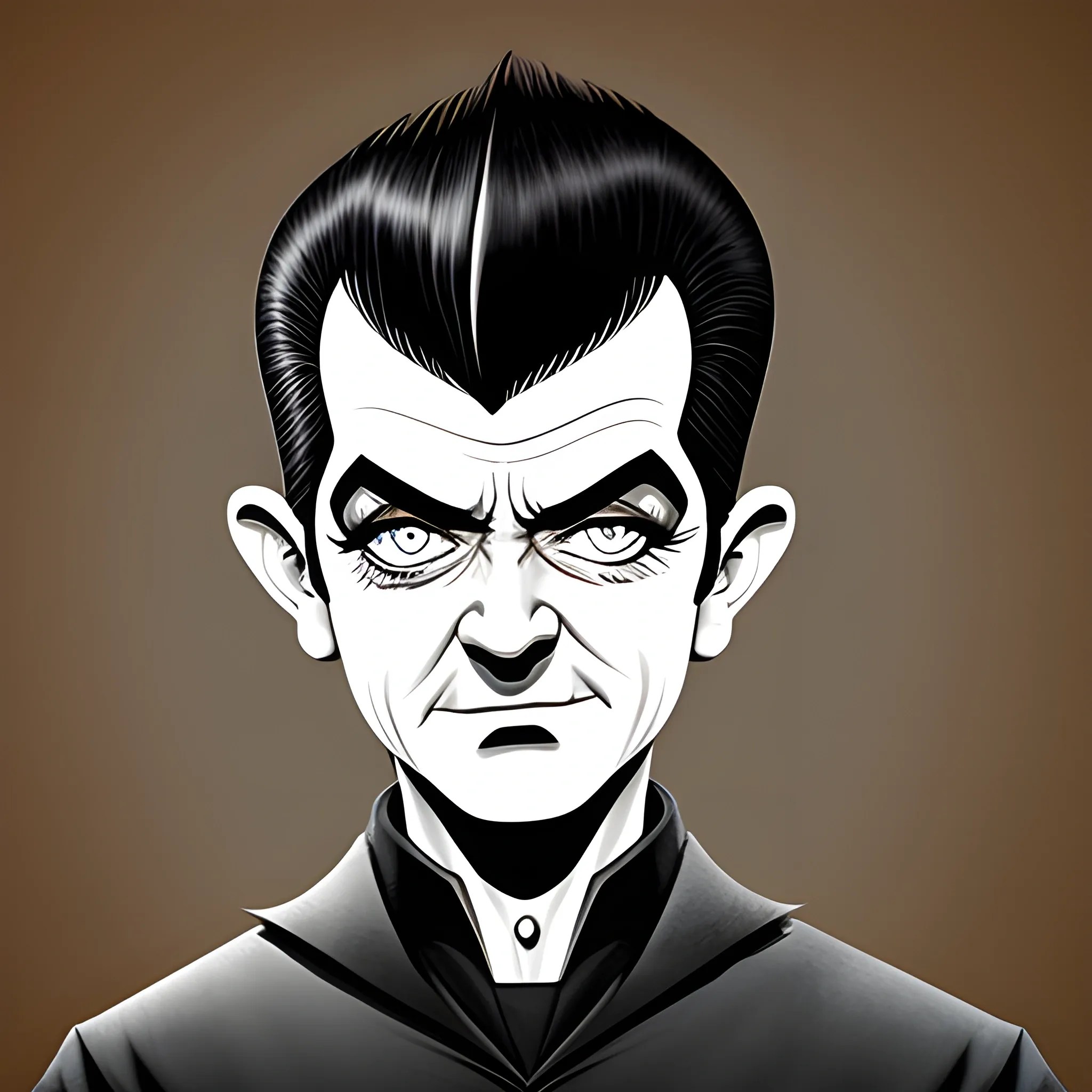 Eddie munster illustration Arthub.ai