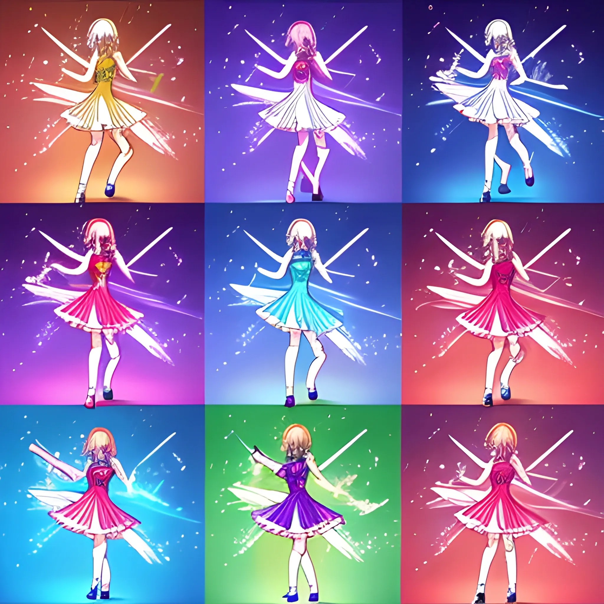 Anime, Dance. Arthub.ai