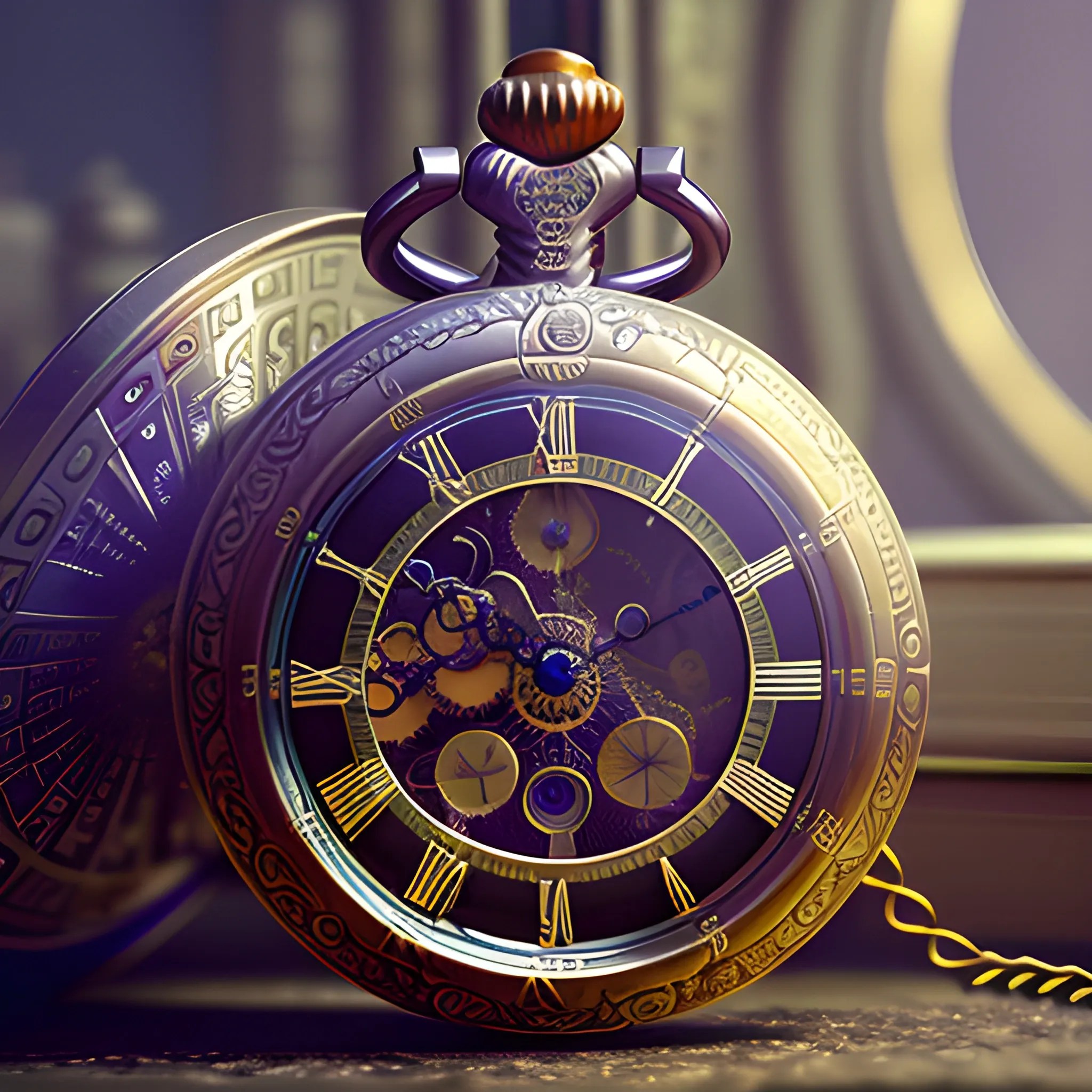 magic pocket watch, magic, spell, power, 8k, high resolution, hi