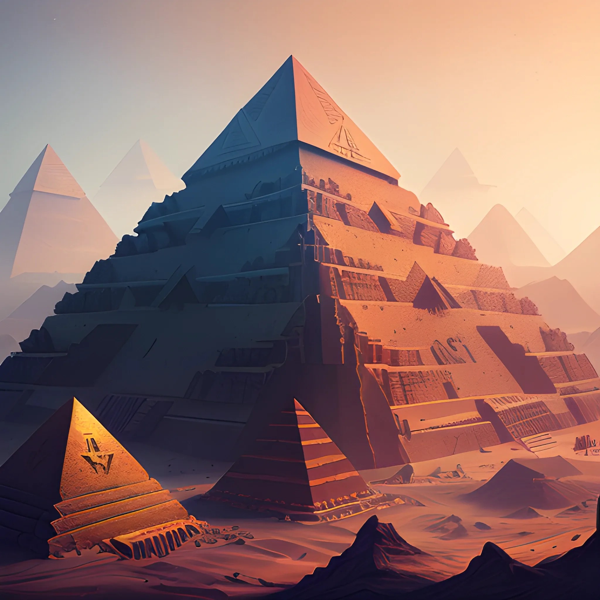 pyramid, dessert, black pyramid, high resolution, high quality