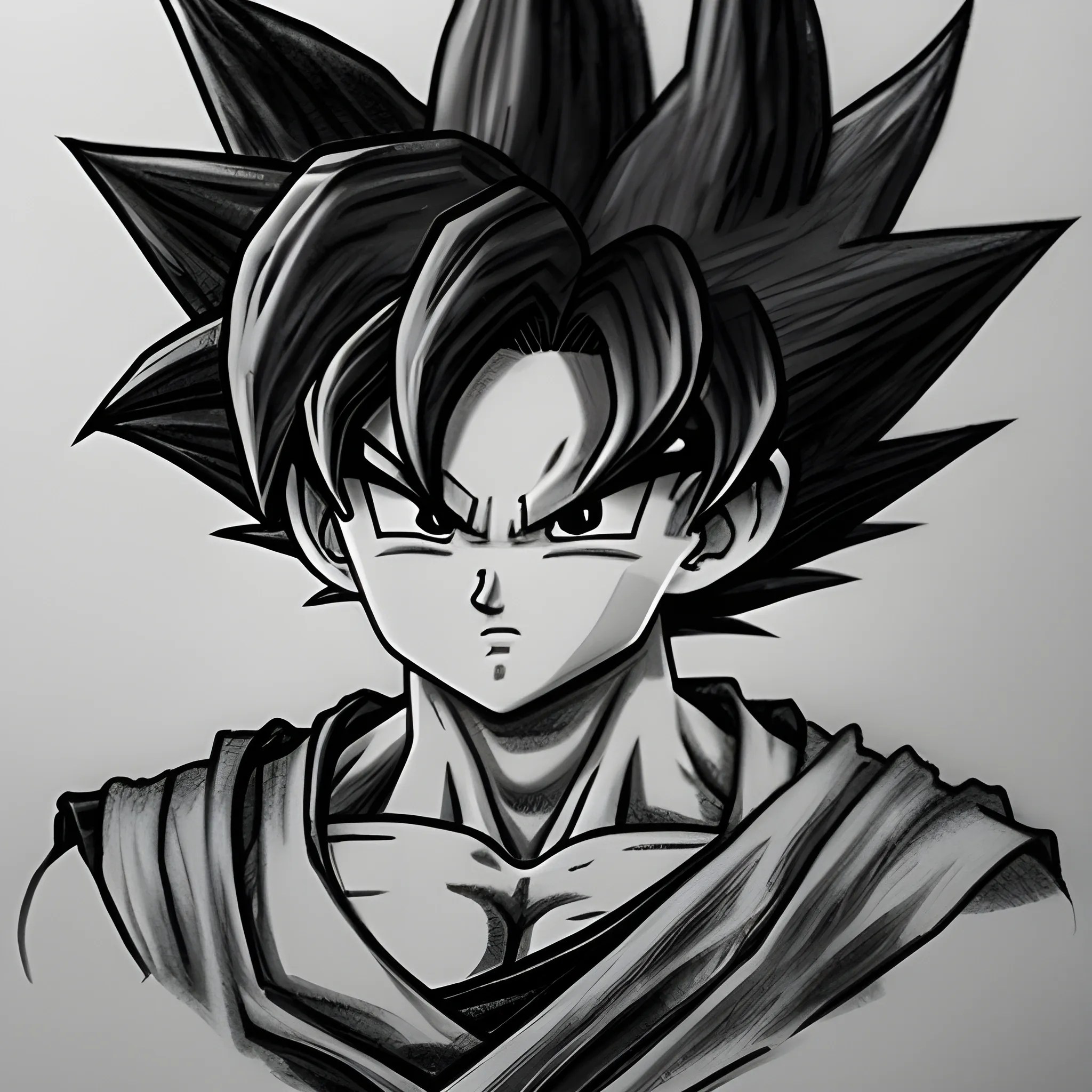 goku, Pencil Sketch Arthub.ai