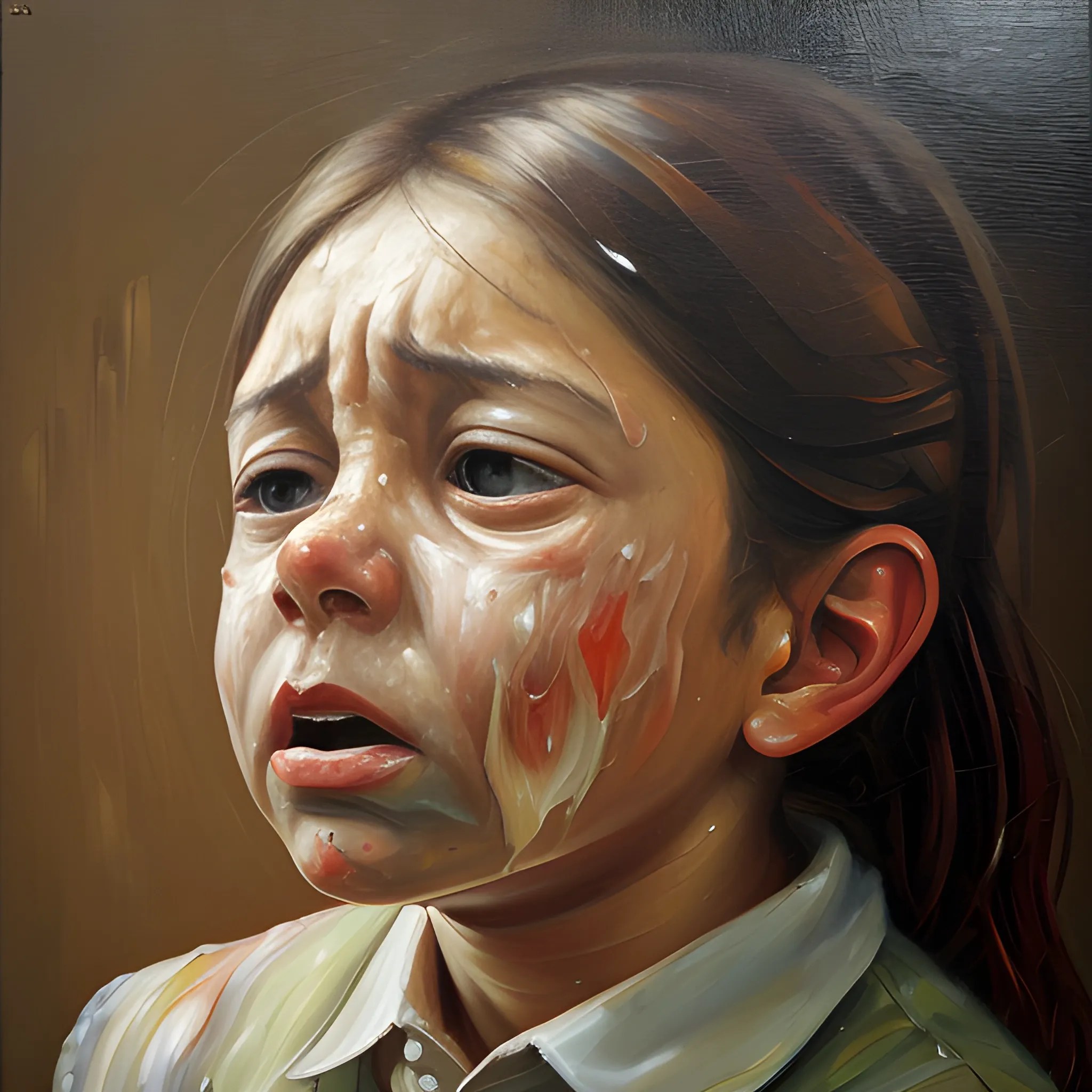 , Oil Painting, emotions, stress, Arthub.ai