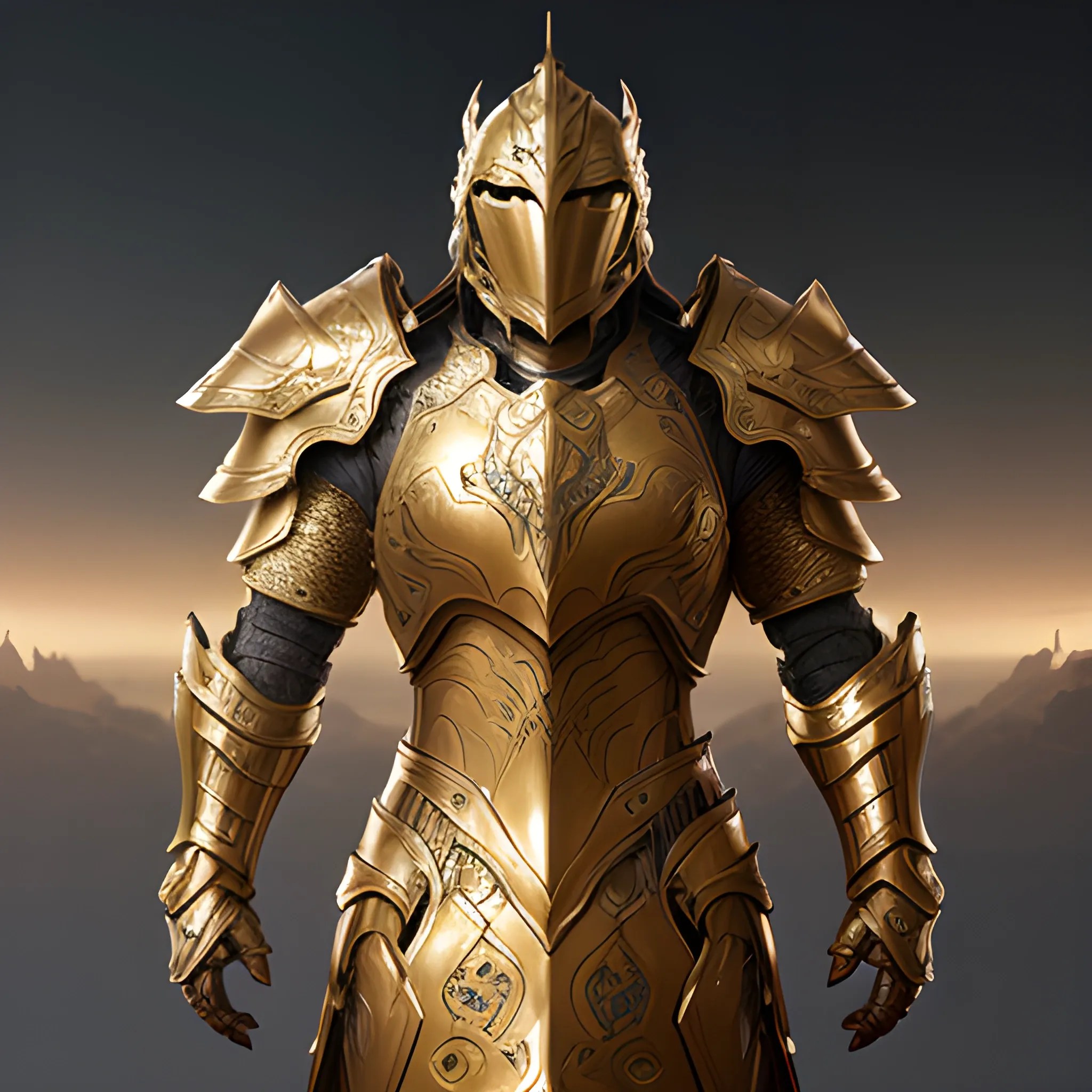 Fantasy Light Armor Concept