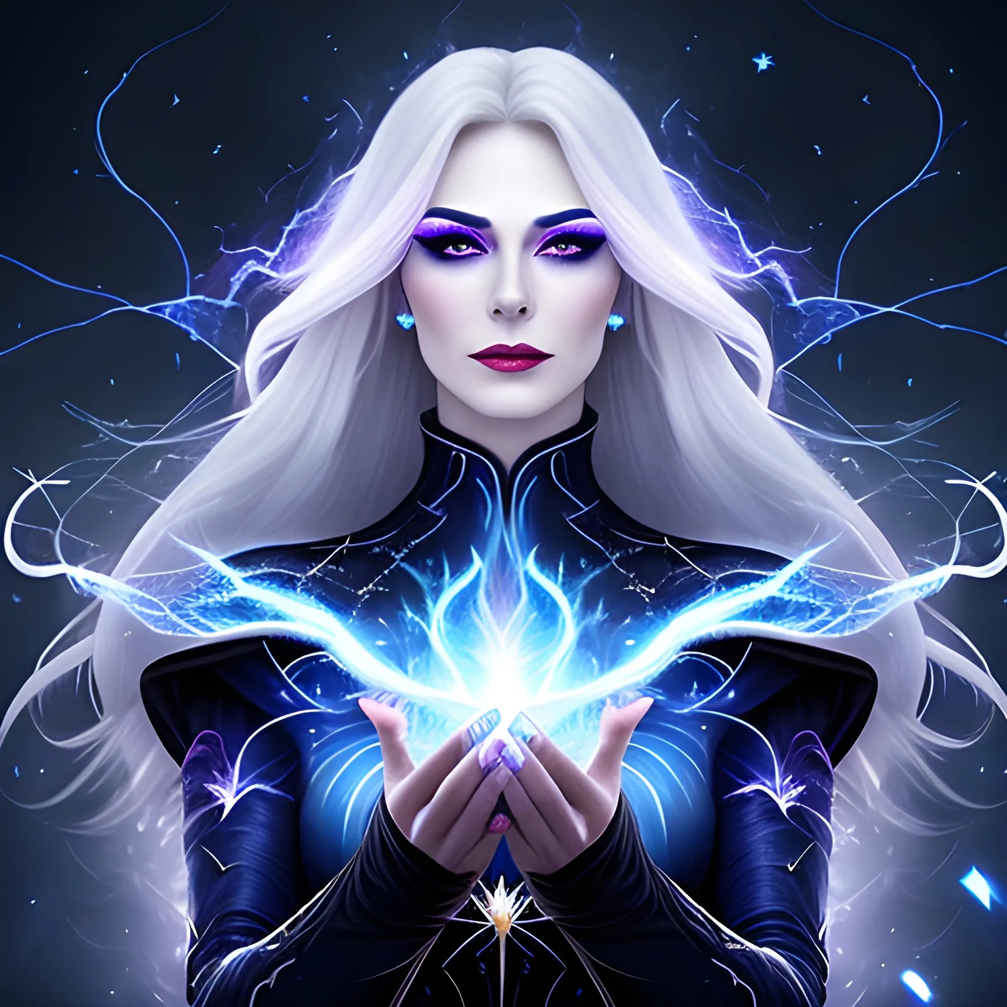 1 beautiful kid white girl, witch, extreme detail, dark, shadow