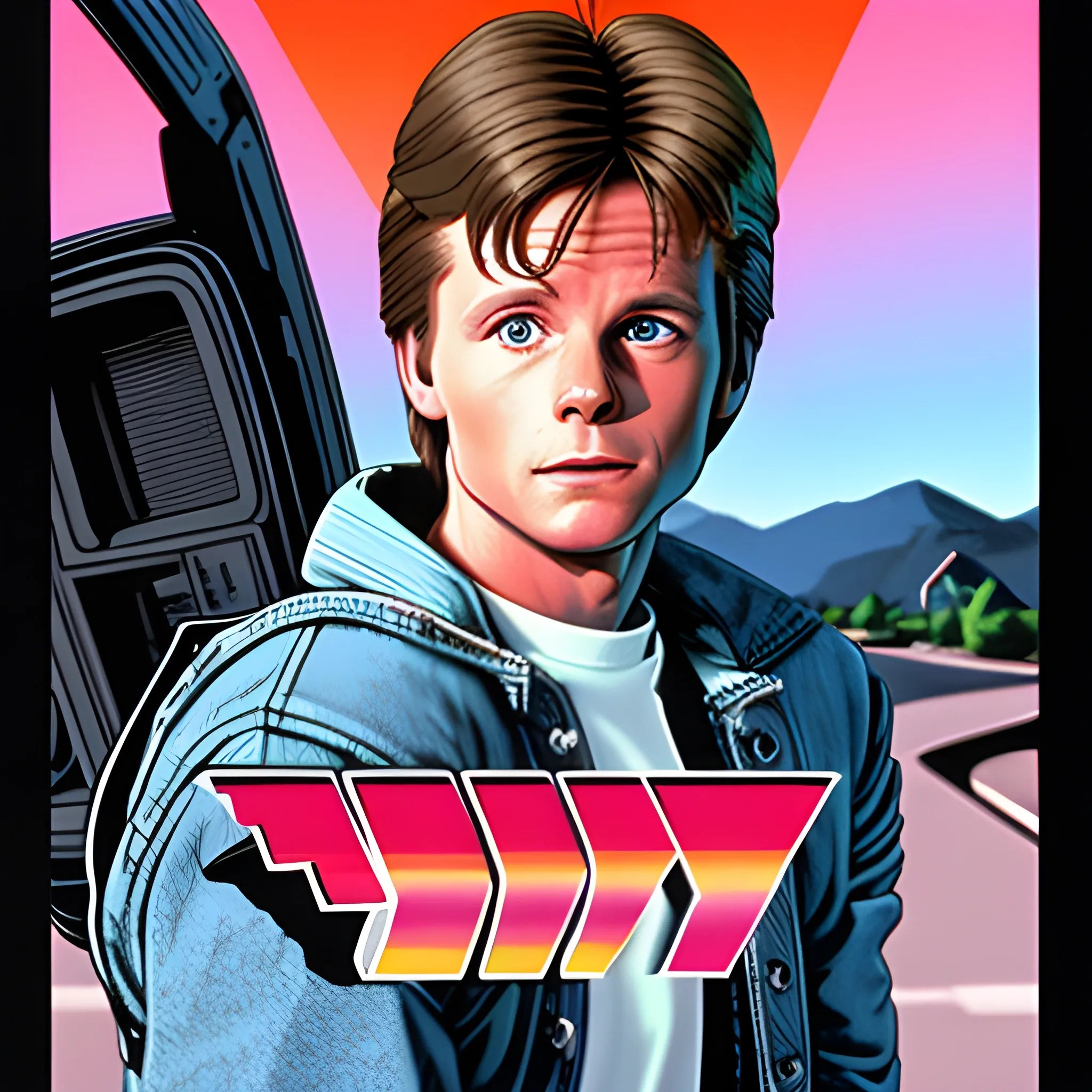Marty mcfly 1985 Arthub.ai