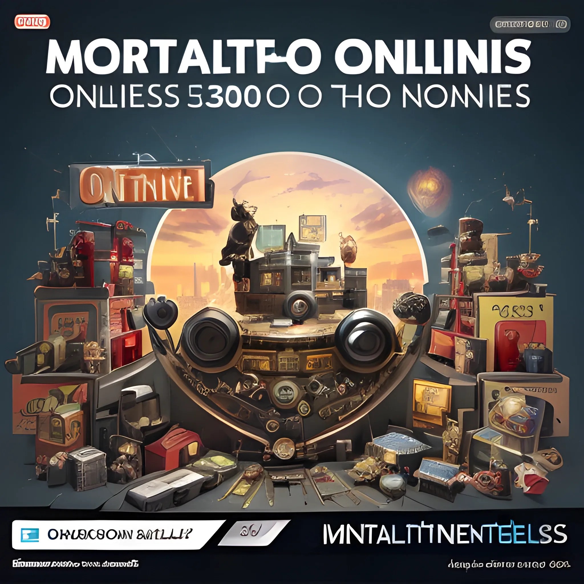 "A picture related to digital collectibles with the words 'Onlin