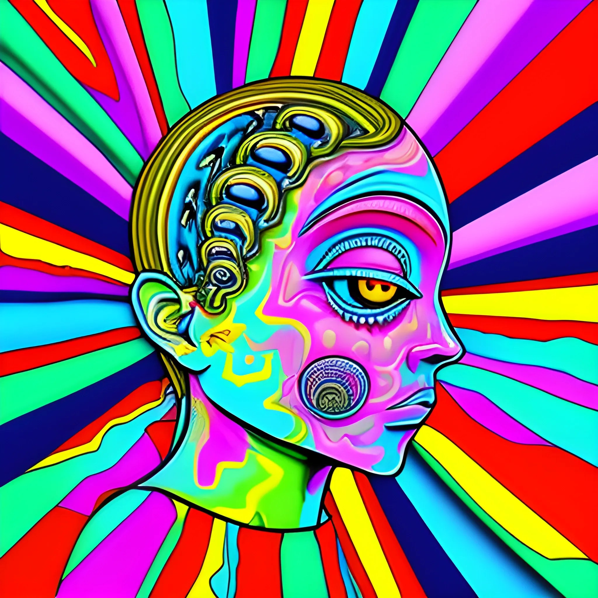 , Trippy, Cartoon Arthub.ai