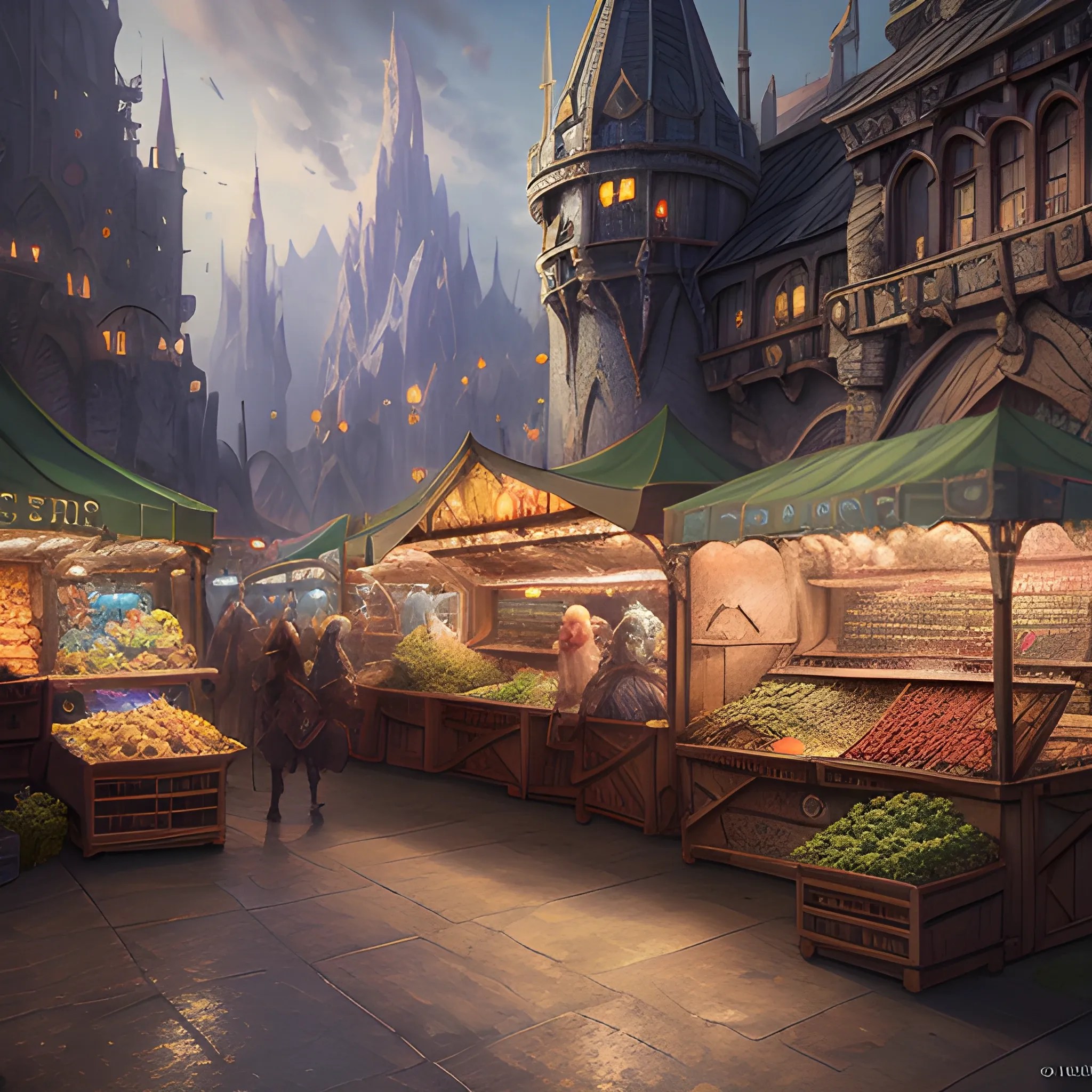 Outdoor Market Images