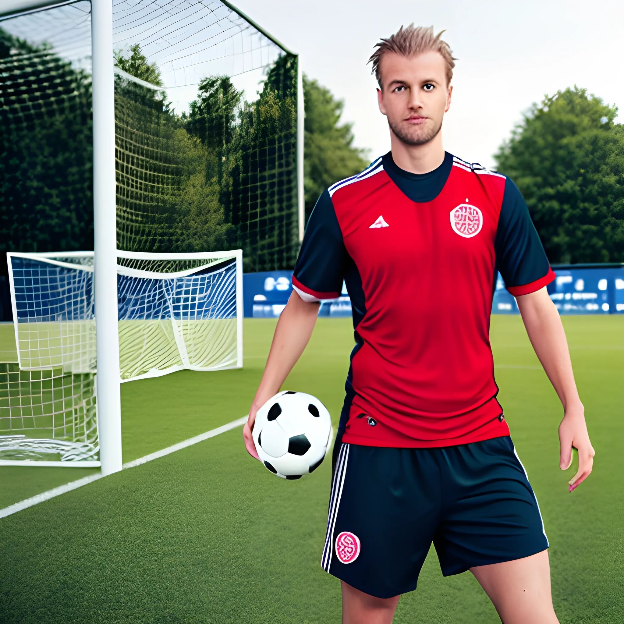 danish male in soccer gear Arthub.ai