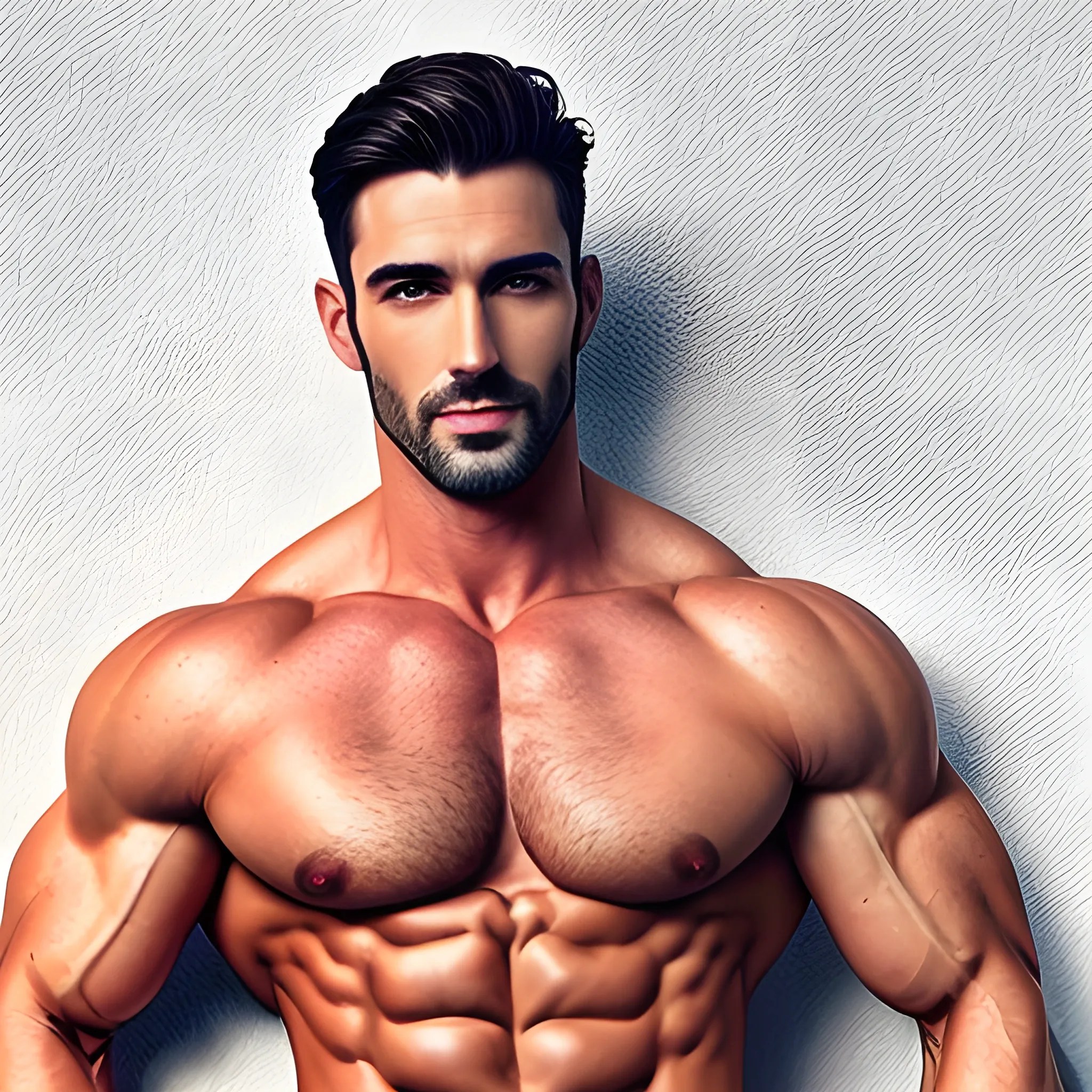 pretty boy with six pack abs - Arthub.ai