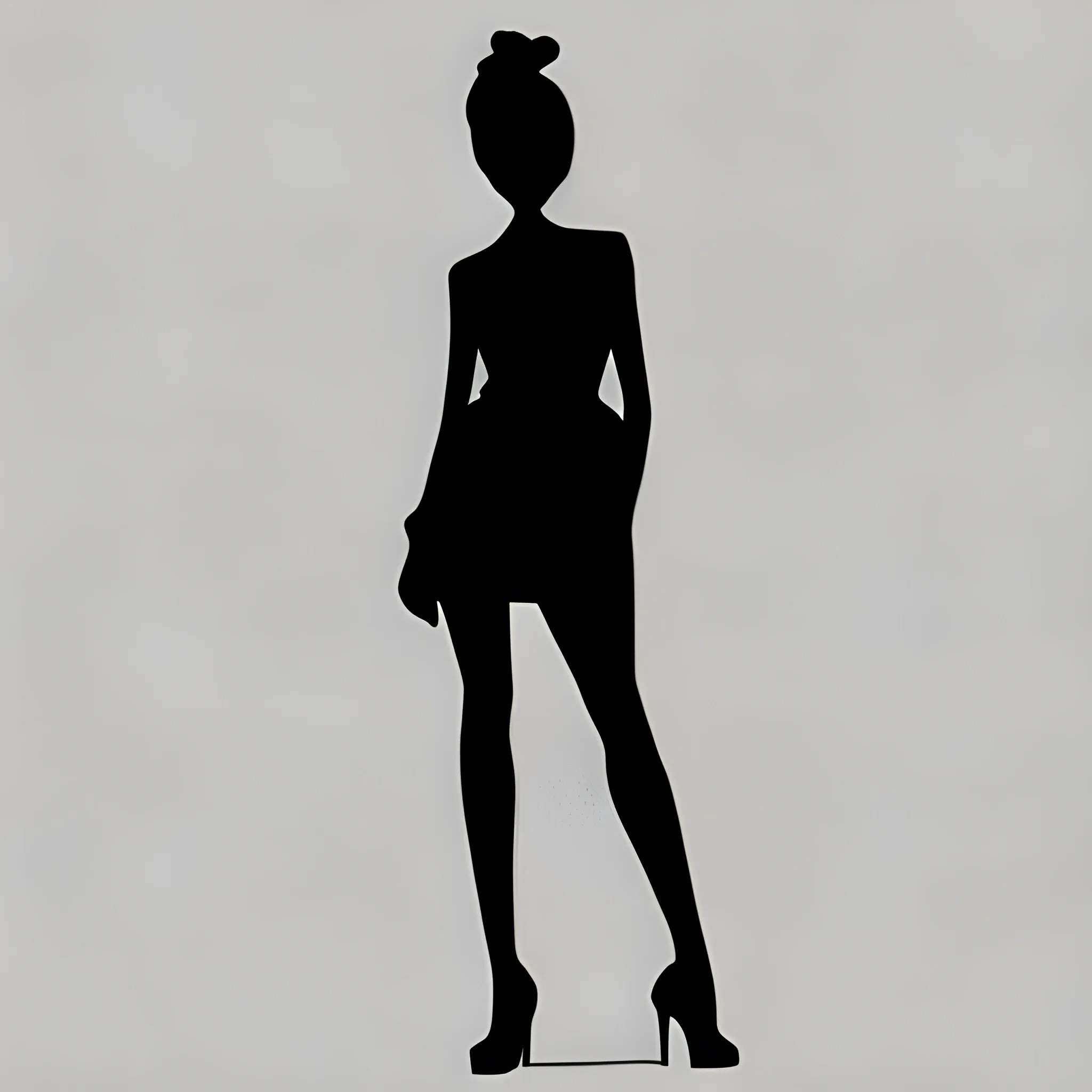 Fashion figure, female, silhouette Arthub.ai