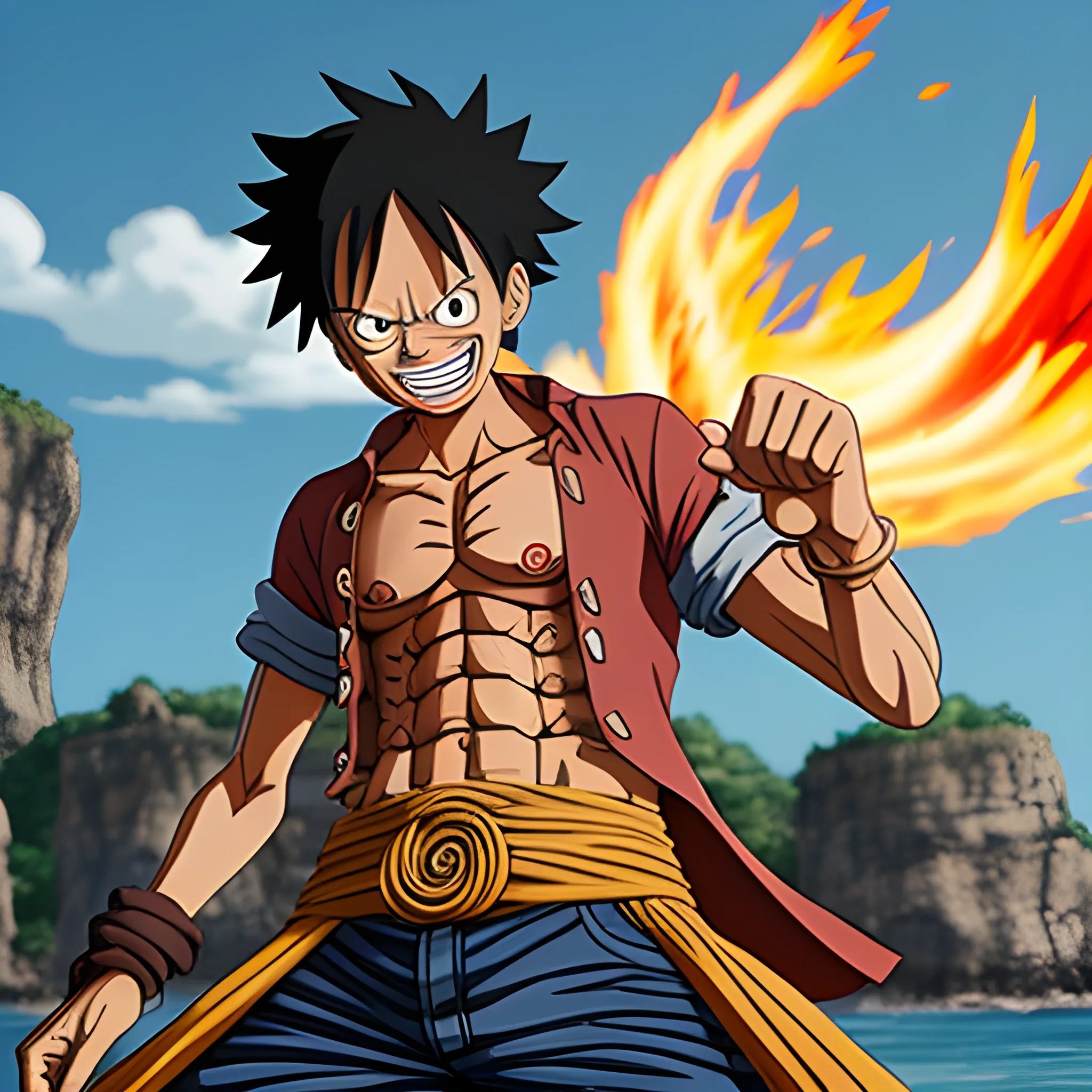 Gear 6 luffy Arthub.ai
