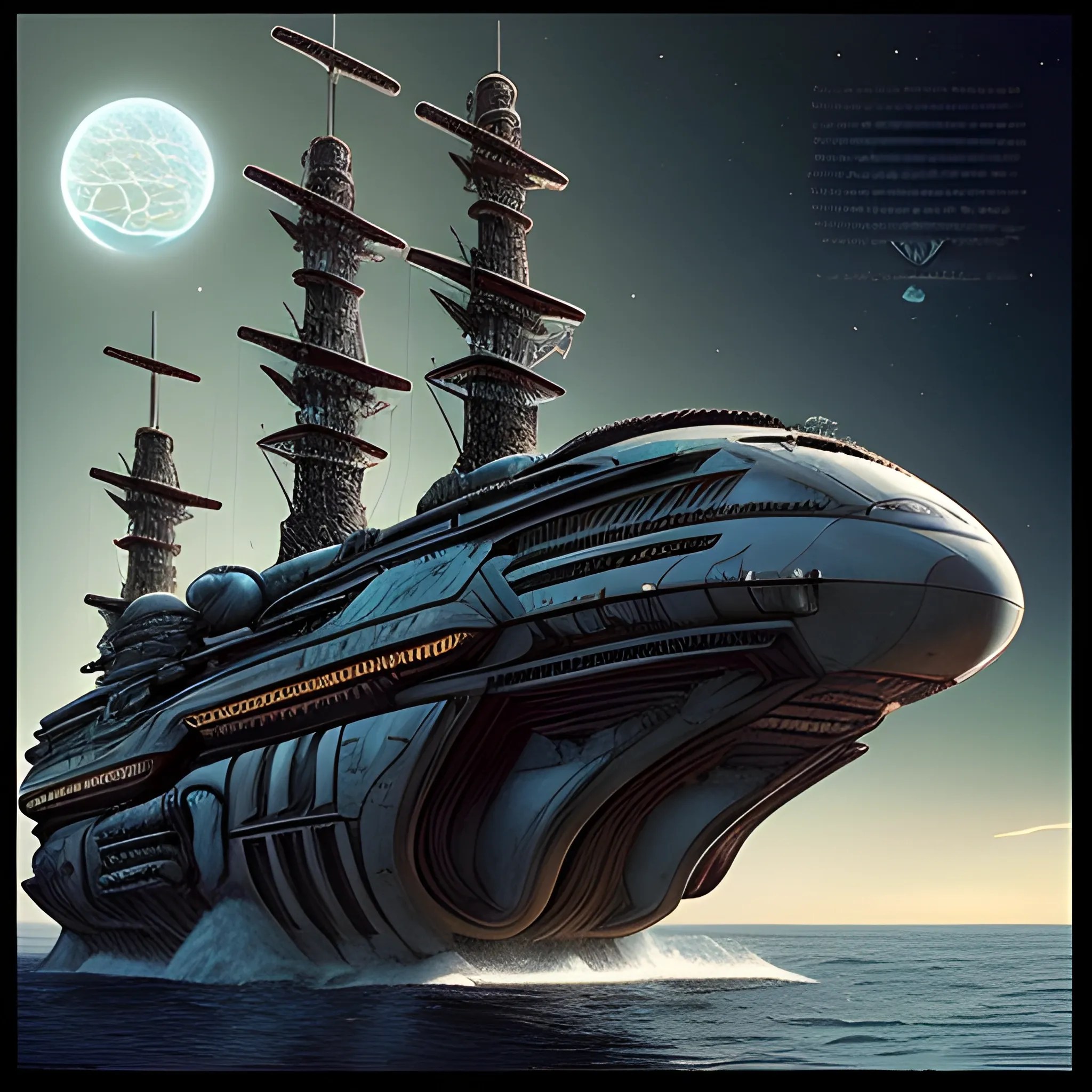 In this aweinspiring blend of steampunkinspired and futuristic