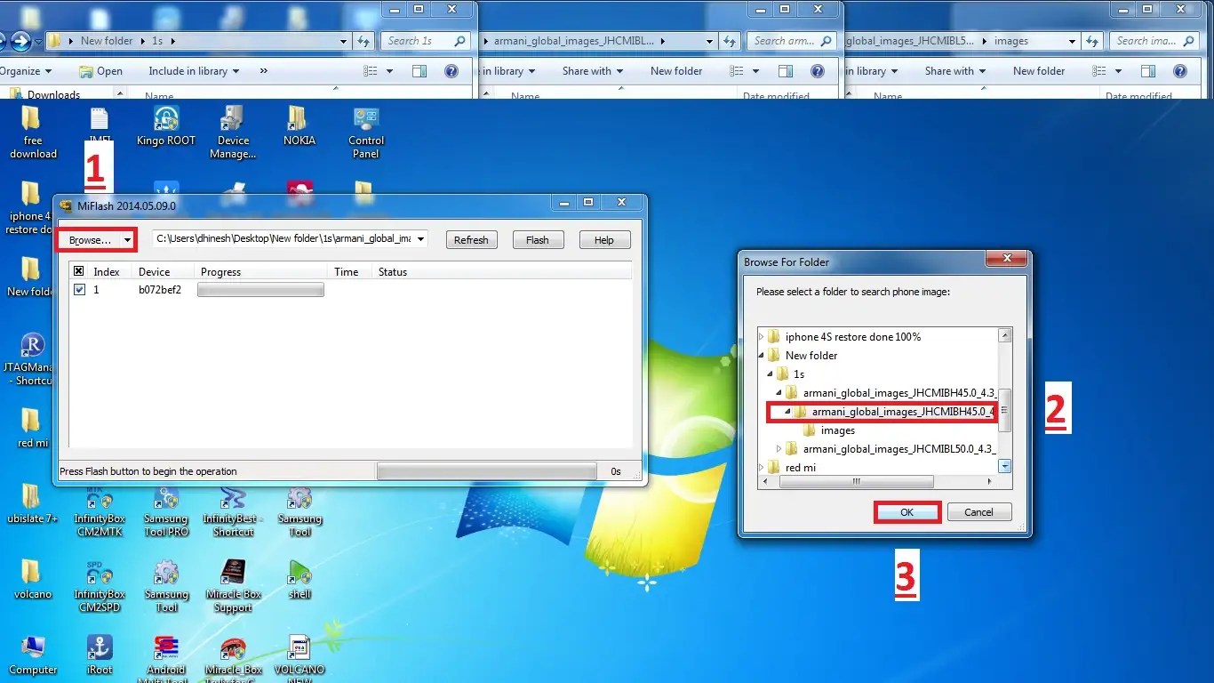 Xiaomi Redmi 1s Fastboot Firmware,Flashing Guide, Dead
