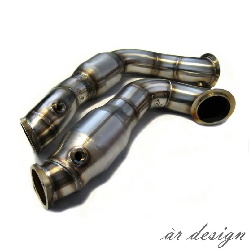♦ Sonic MS AR Design Exhaust Downpipe Components (N54/N55)