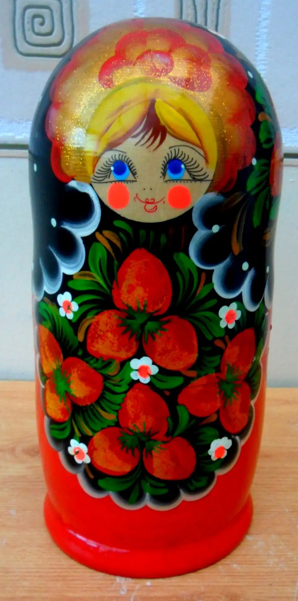 Authentic Russian nesting Doll Set of 10 pieces eBay