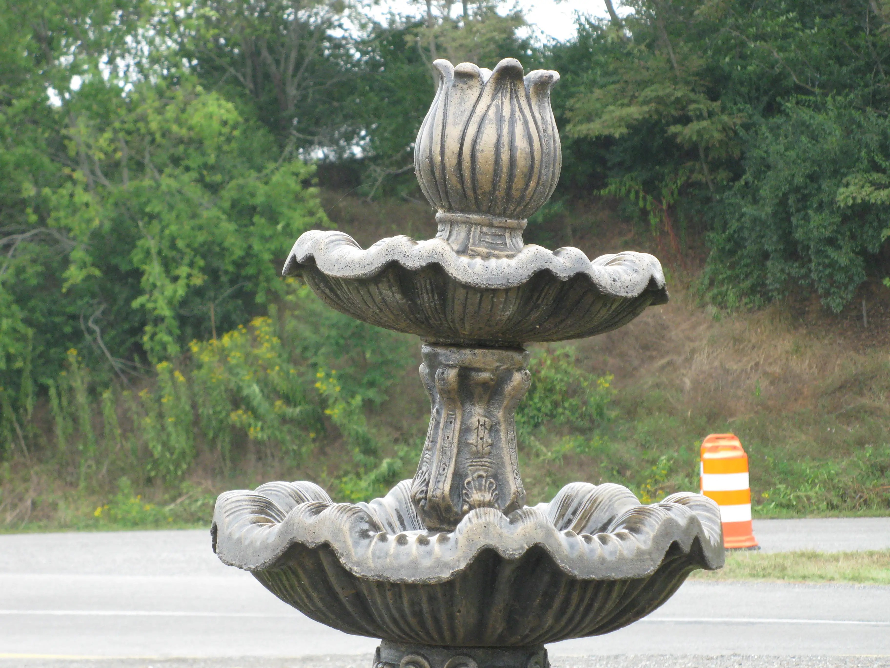 Concrete Bird Bath Finish?