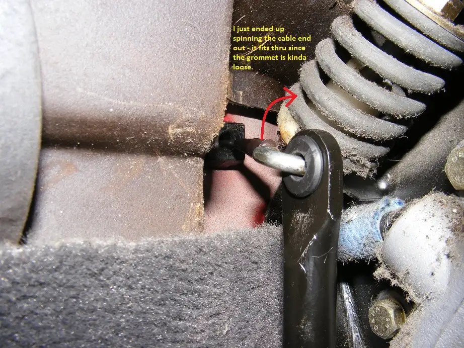 Sloppy/stiff throttle pedal