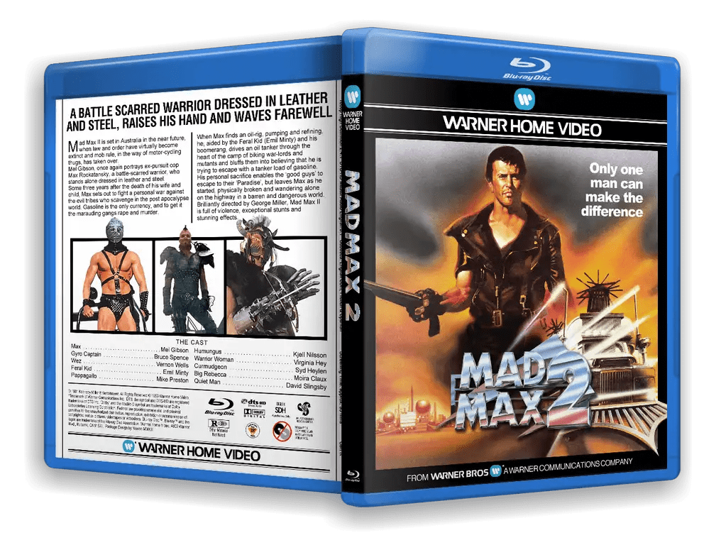 Custom BluRay Slipcover Template