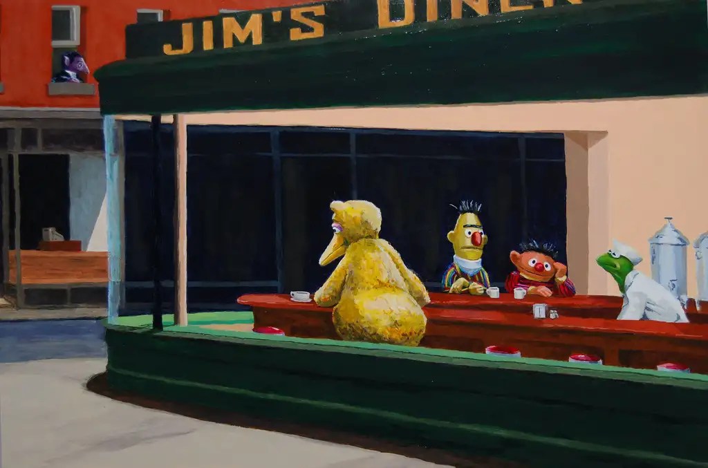 Nighthawks Forever Sesame Street