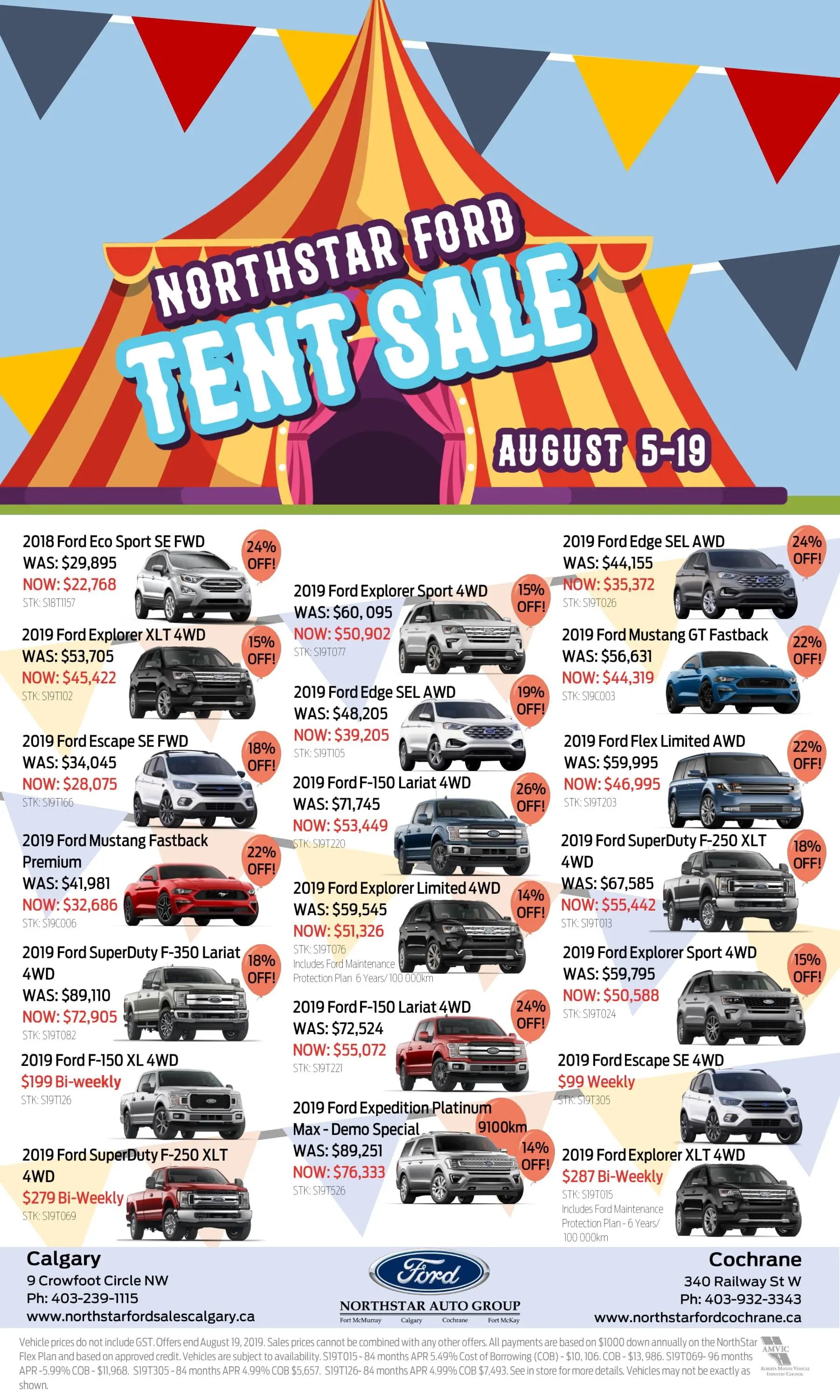 Special Offer North Star Ford Sales (Cochrane) Dealer North Star