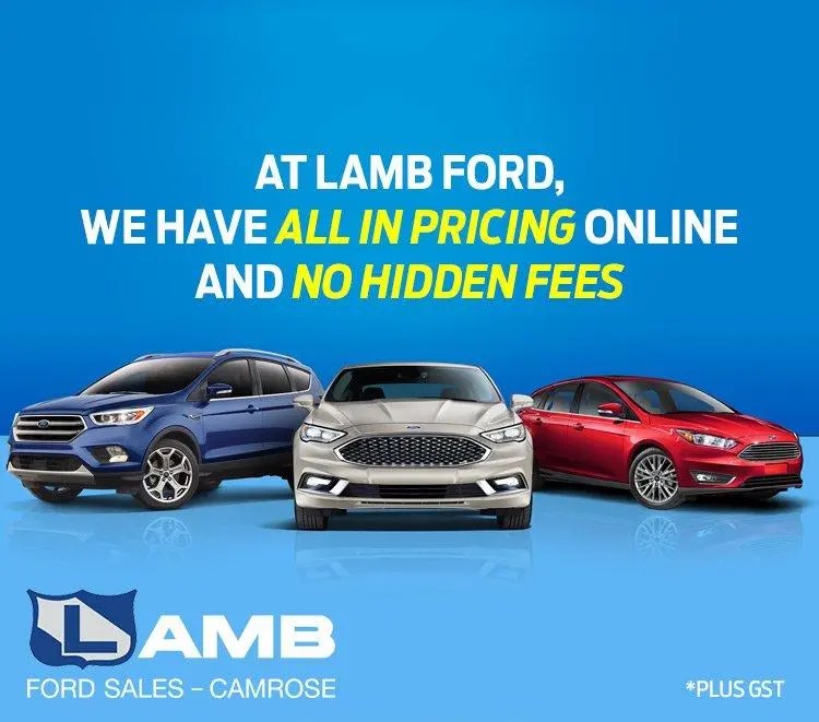 Camrose Ford Cars, SUVs & Trucks Dealership Lamb Ford Sales