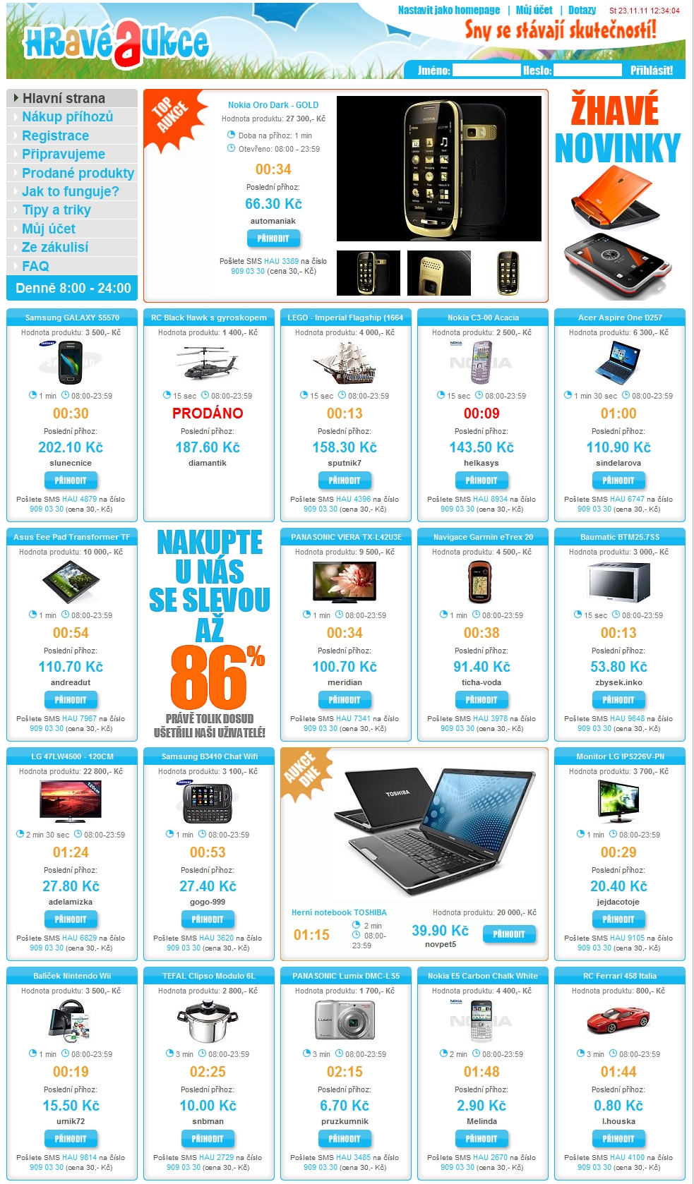 Hrave Aukce Info Praha Cz