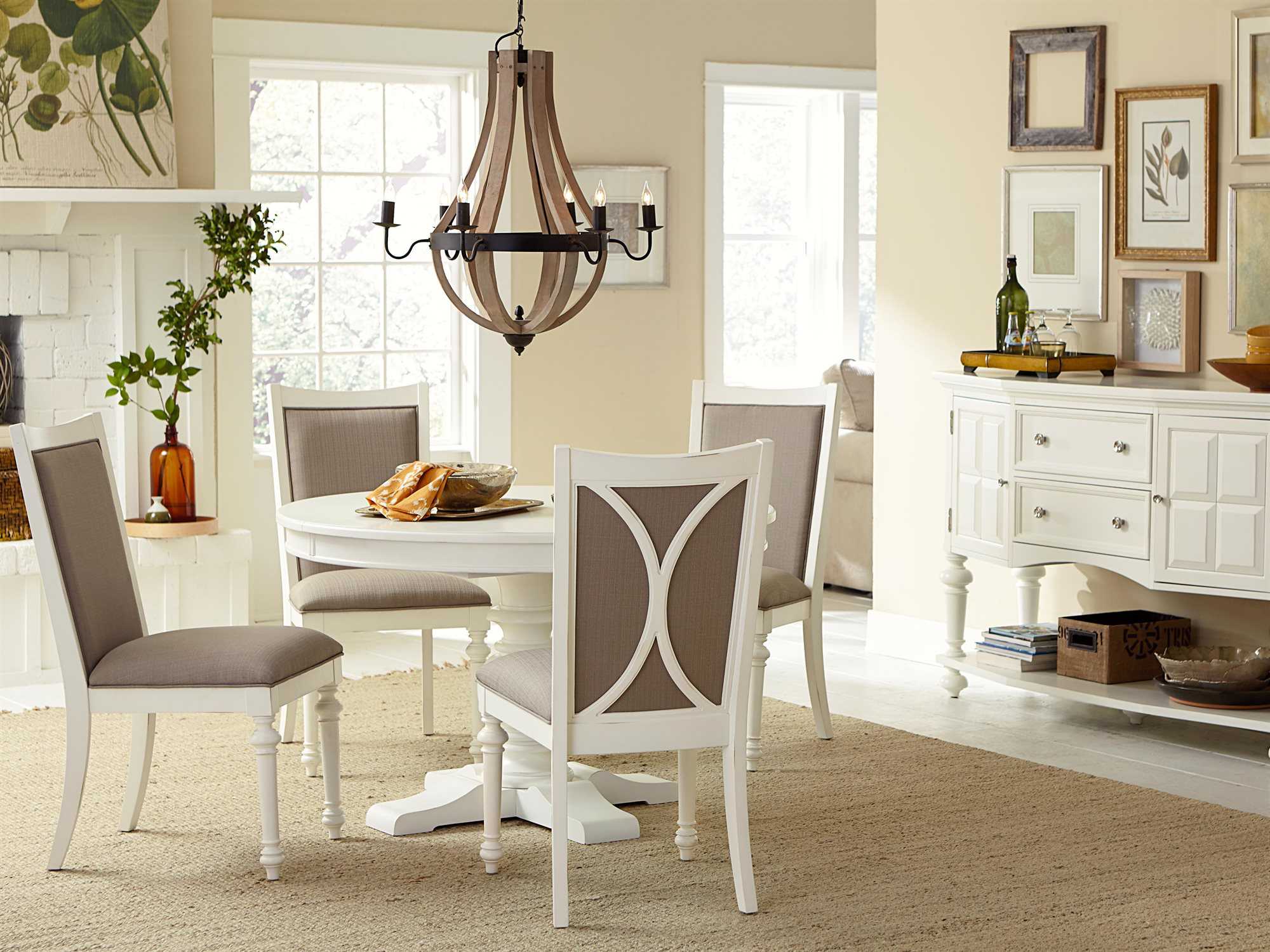 American Drew Lynn Haven Dover White 62''L x 20''W Sideboard AD416857