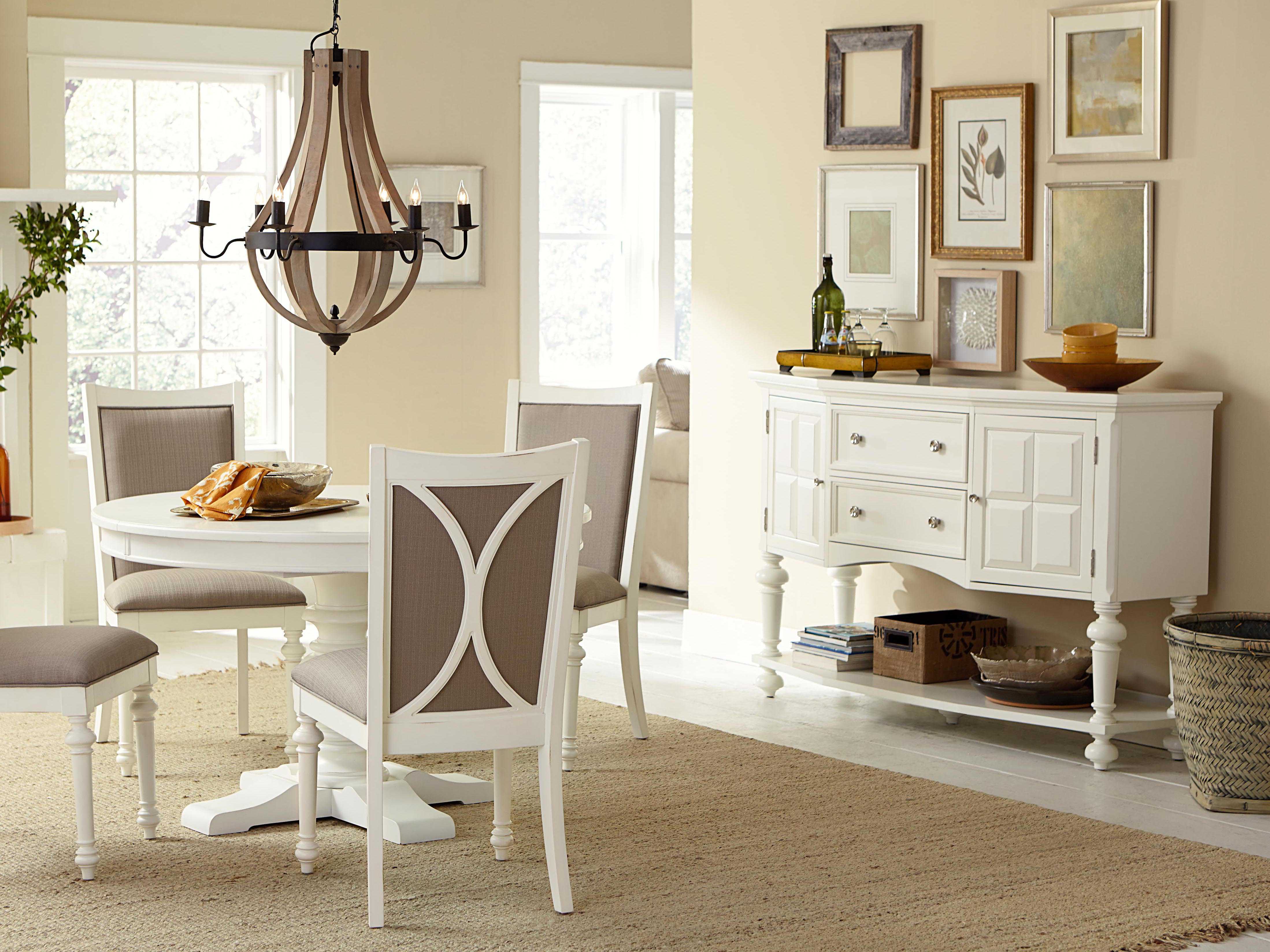 American Drew Lynn Haven Dover White 62''L x 20''W Sideboard AD416857