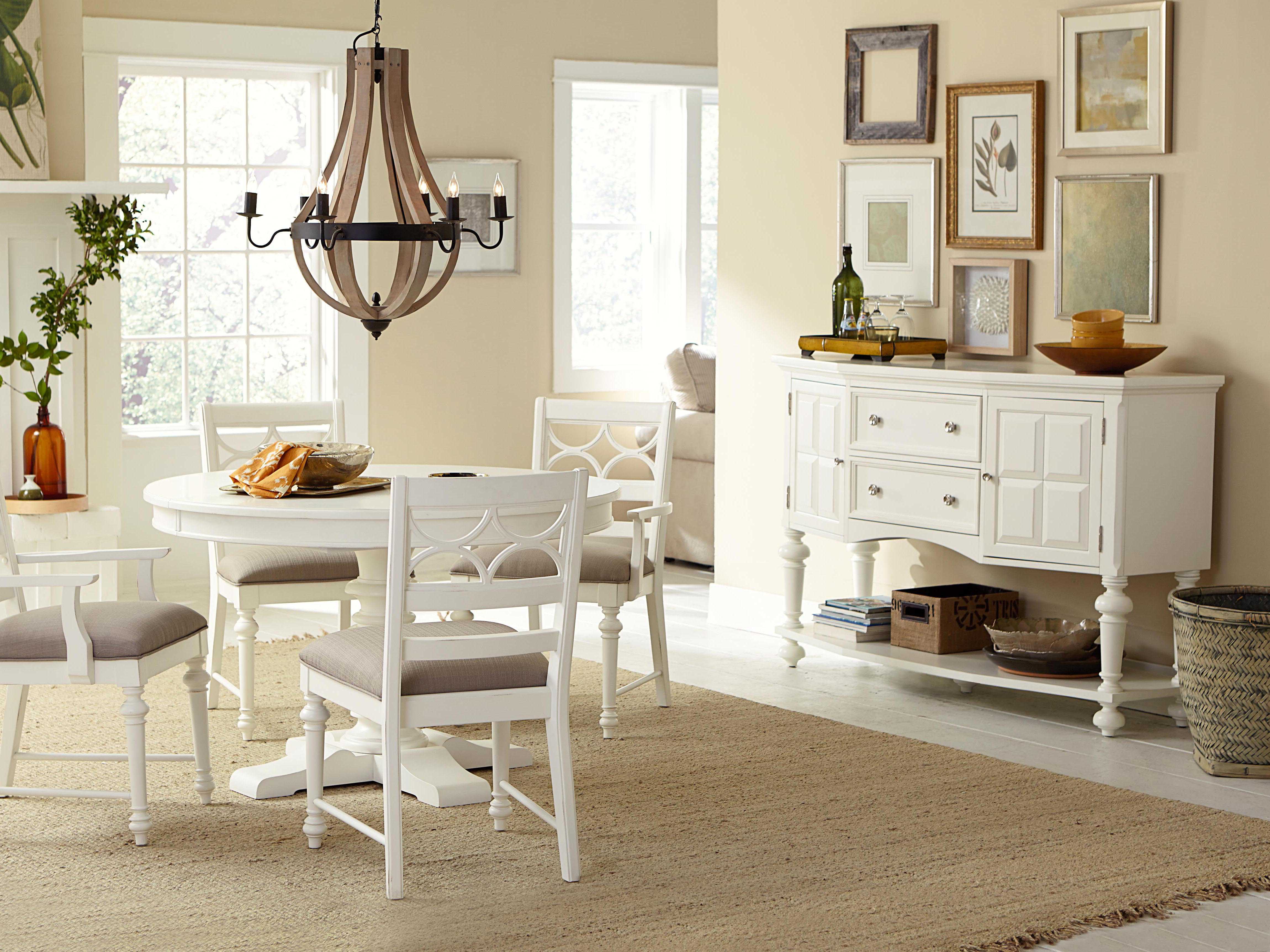 American Drew Lynn Haven Dover White 62''L x 20''W Sideboard AD416857