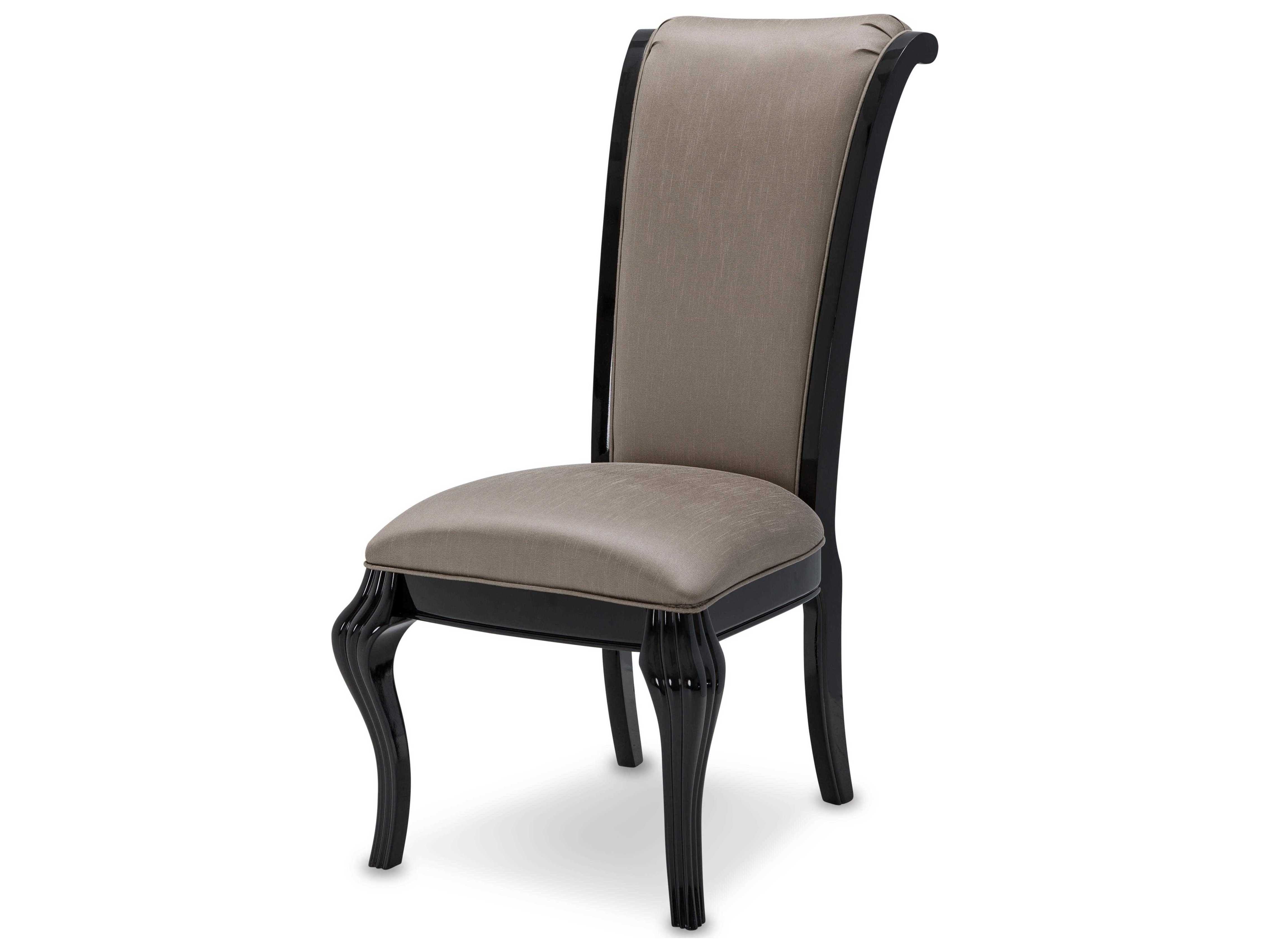 Aico Furniture Michael Amini Hollywood Swank Starry Night Black Onyx