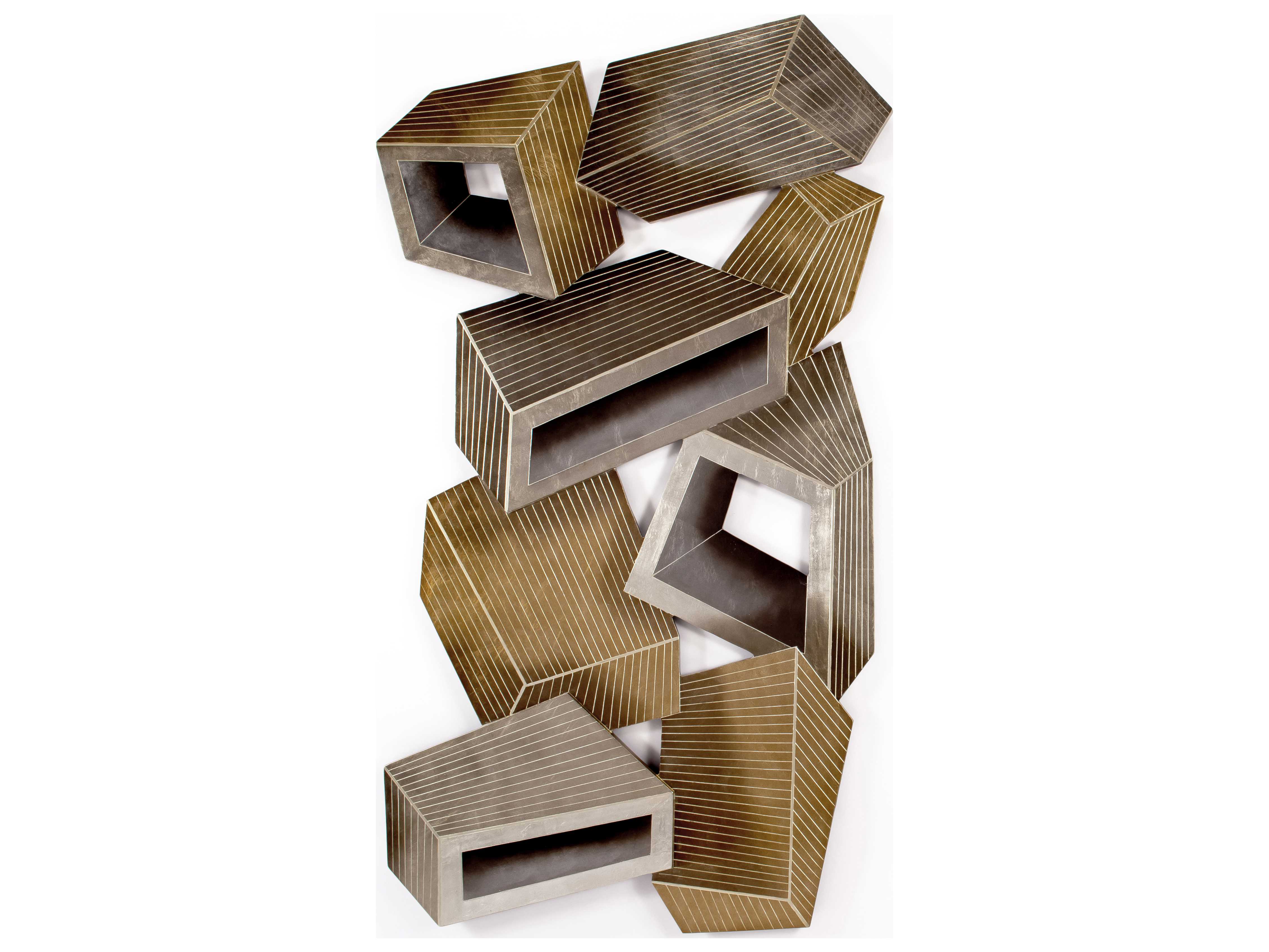 Artmax 73 x 40 Metallic Tone Metal Wall Art AMX4427PL