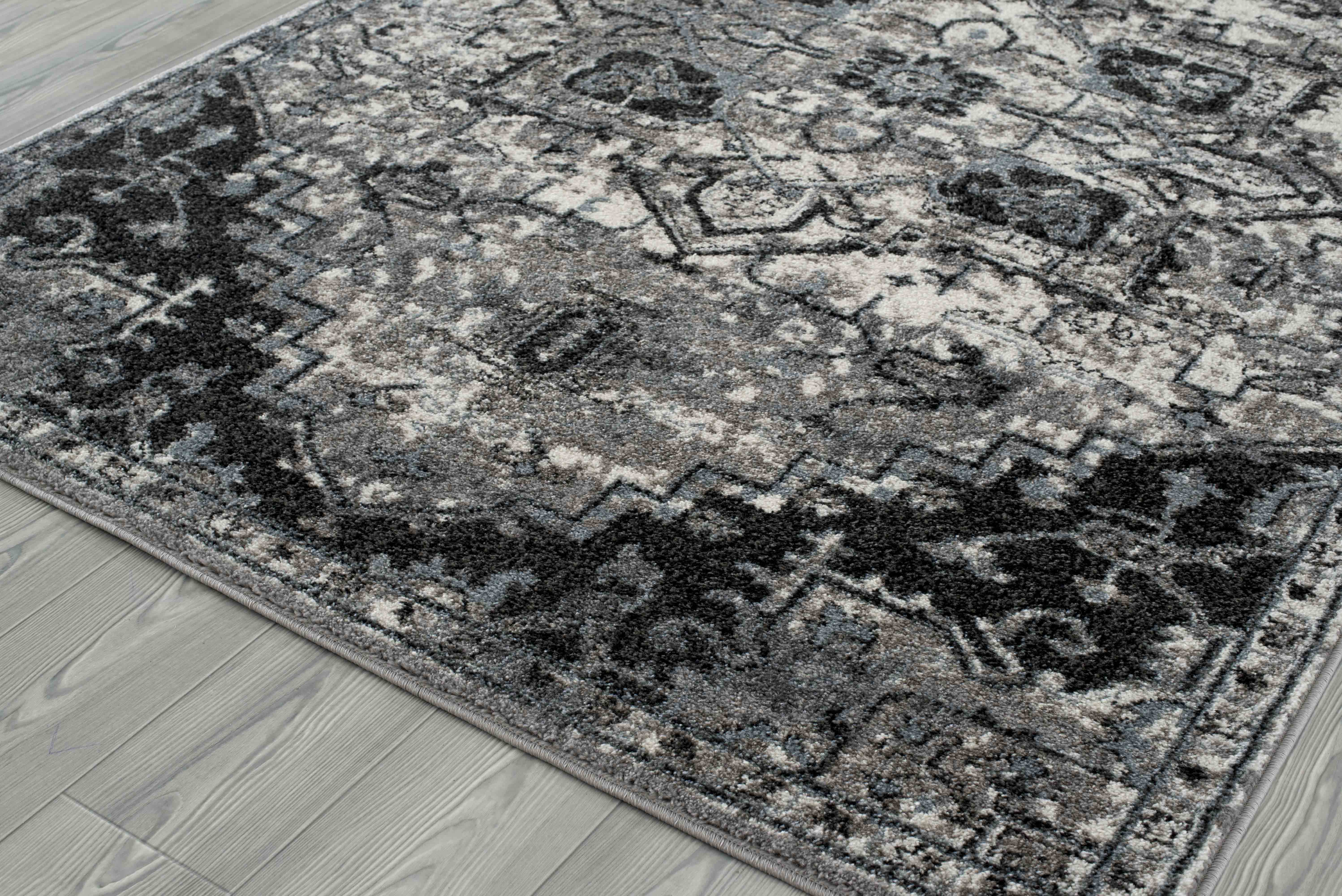 Amer Rugs Alexandria Bordered Runner Area Rug ARALX49RUN