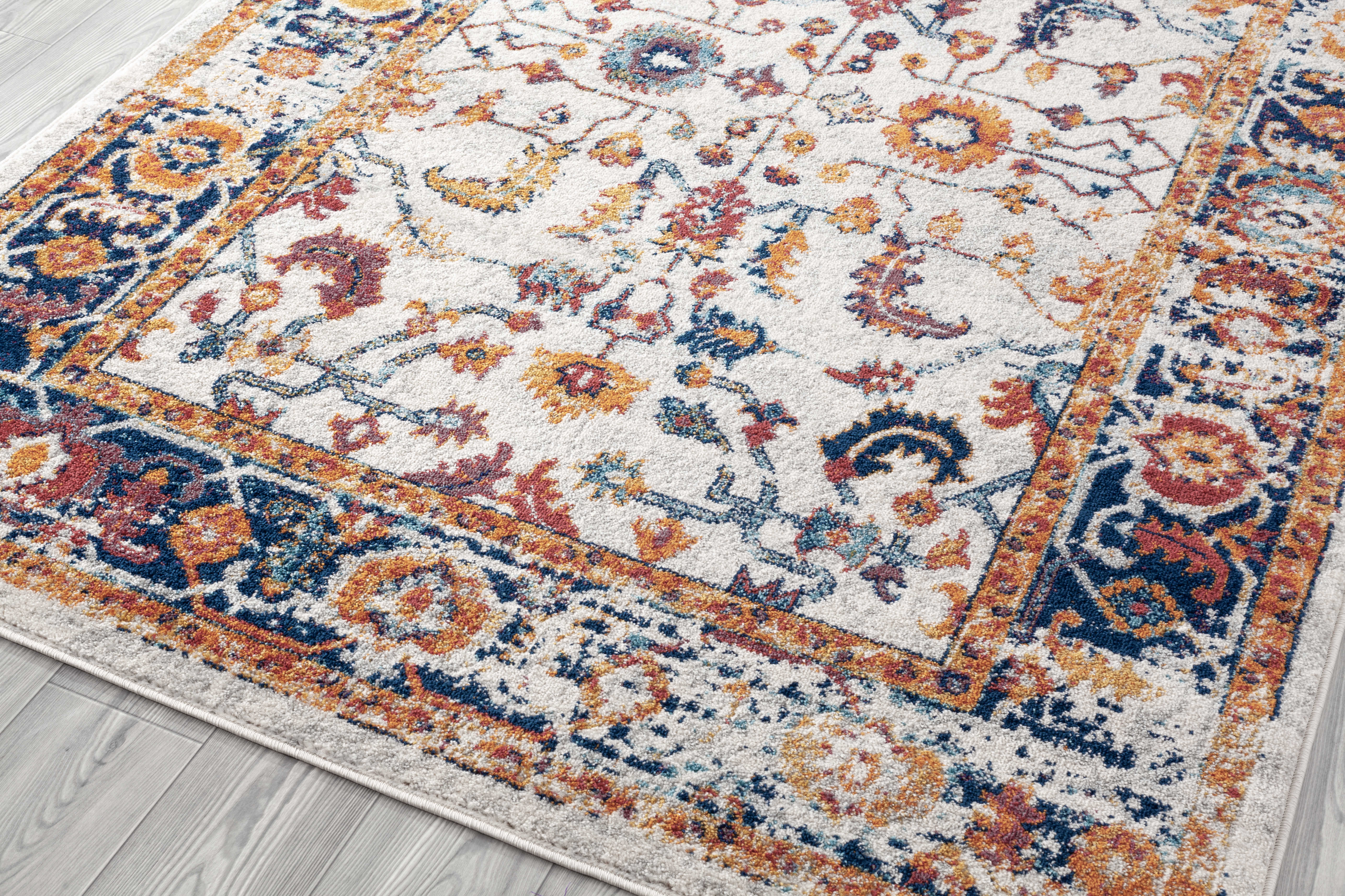 Amer Rugs Alexandria Bordered Area Rug ARALX84REC