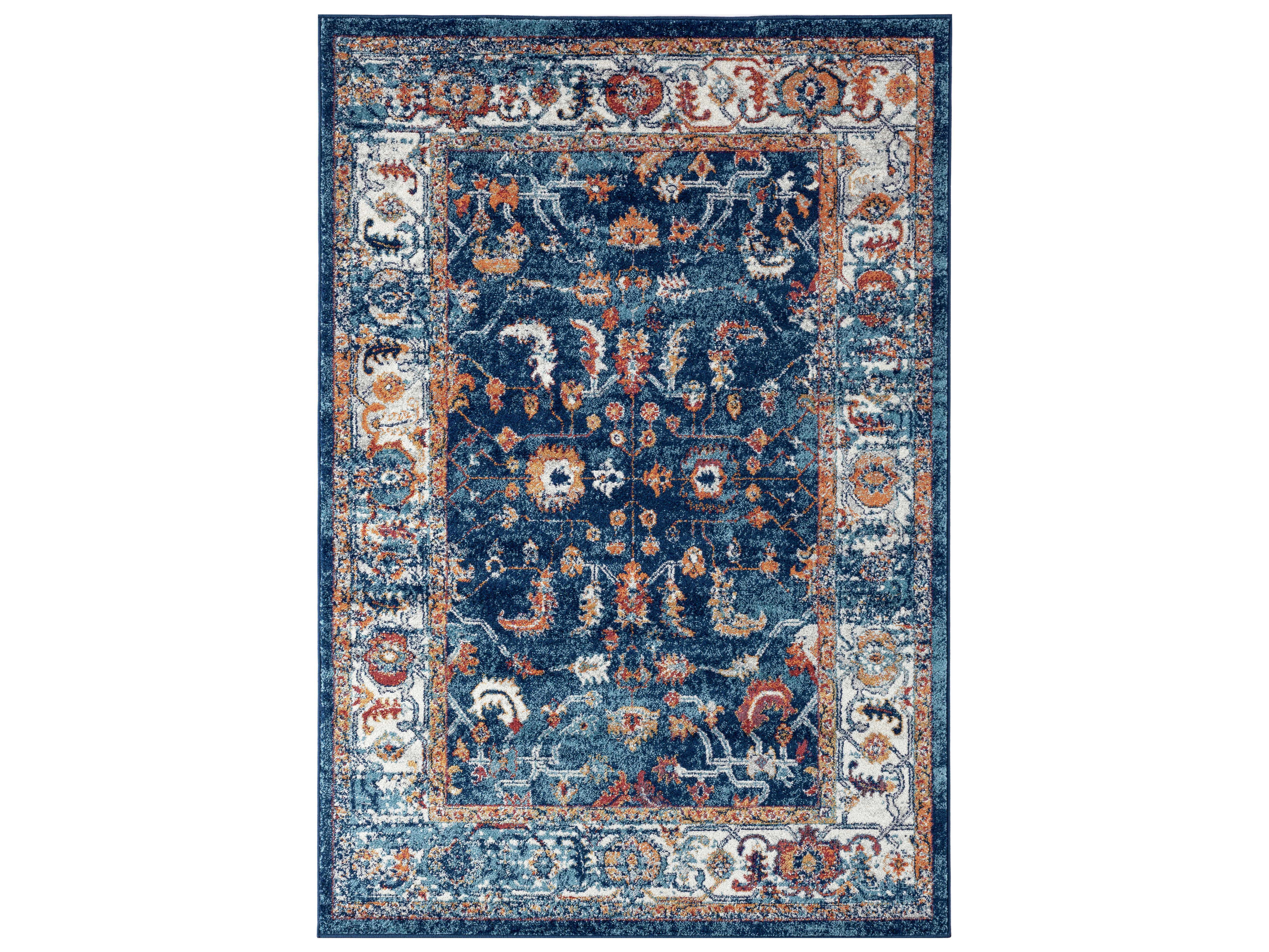 Amer Rugs Alexandria Bordered Area Rug ARALX85REC
