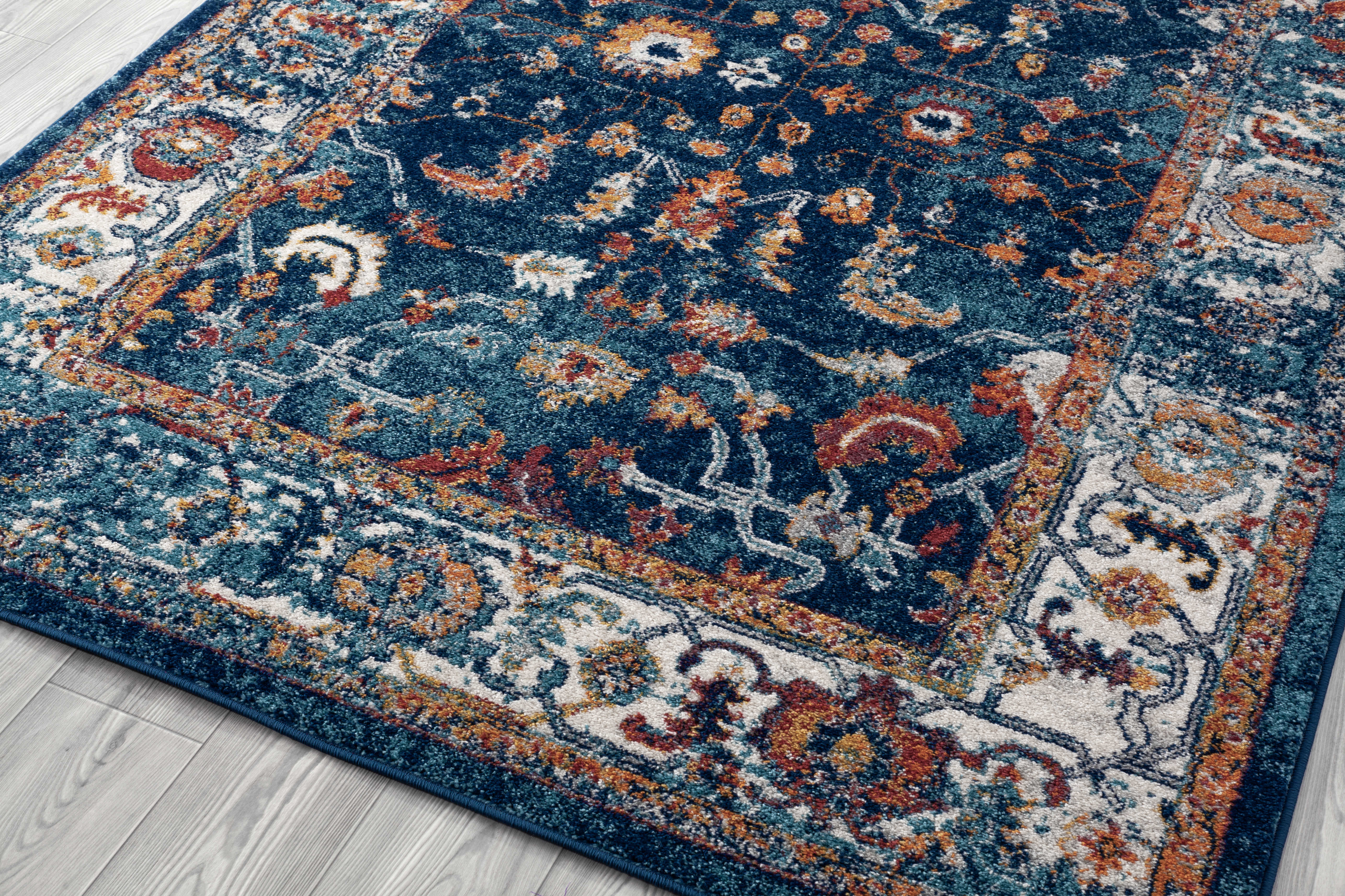 Amer Rugs Alexandria Bordered Area Rug ARALX85REC